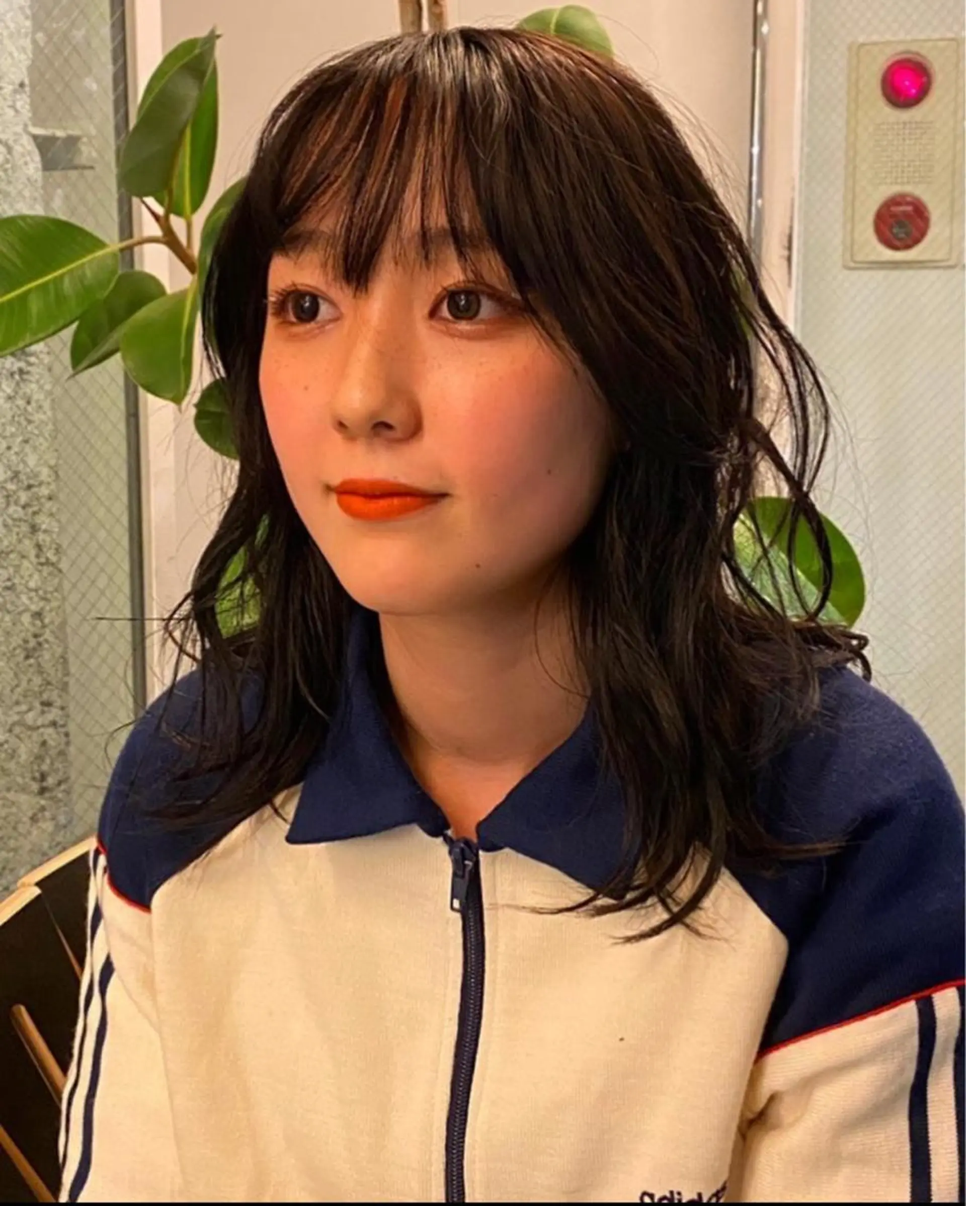 セミロング カラー natural la vie所属・ナチュラルラヴィ 木津谷　響のヘアスタイル