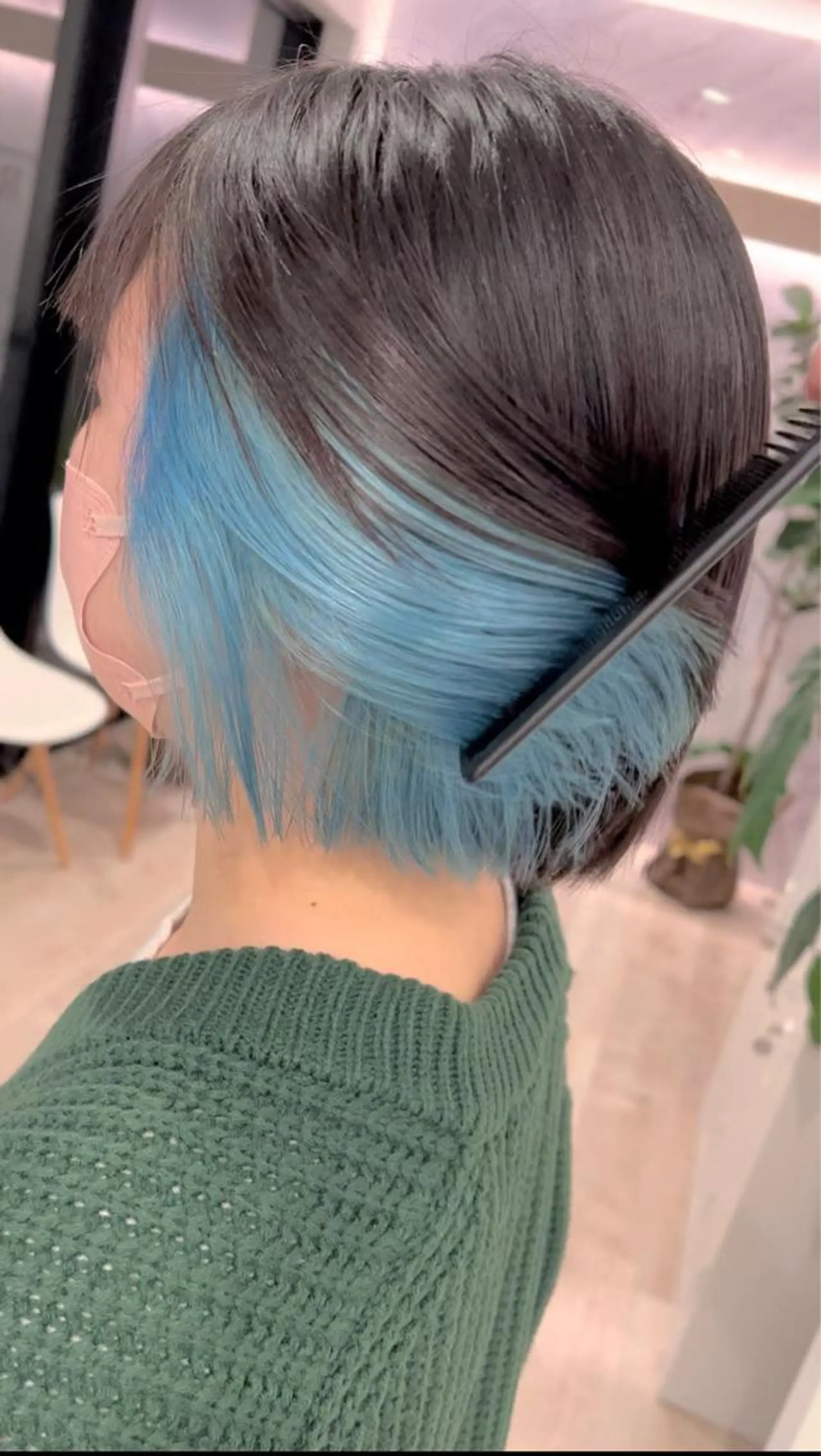 ショート 縮毛矯正 ヘアカラー トリートメント ブリーチ毛に縮毛矯正 ✨カラー✨山田 正幸のヘアスタイル