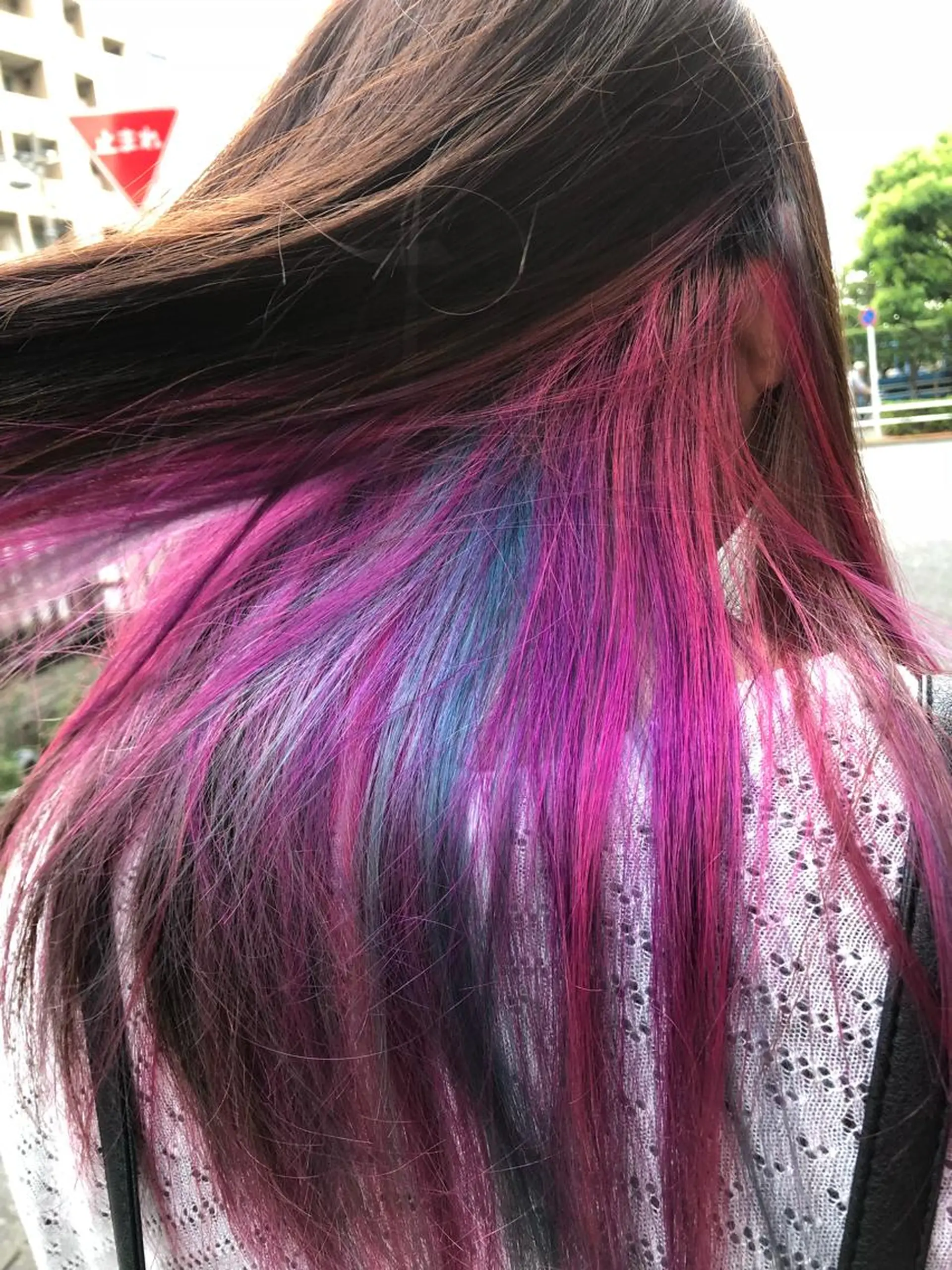 ロング カラー 🐆アンドウ チカコ🦓のヘアスタイル