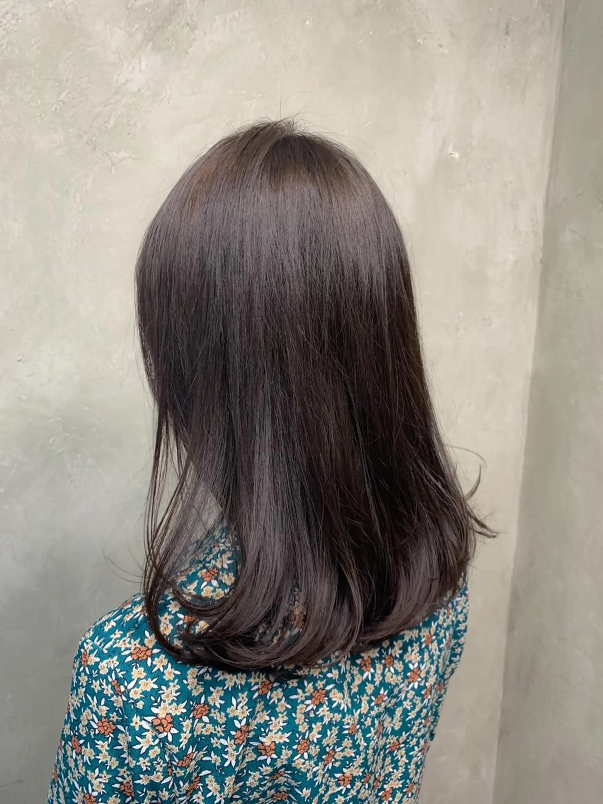 ミディアム カラー パーマ 🌈髪質改善💕 縮毛矯正✨青木まで✨のヘアスタイル