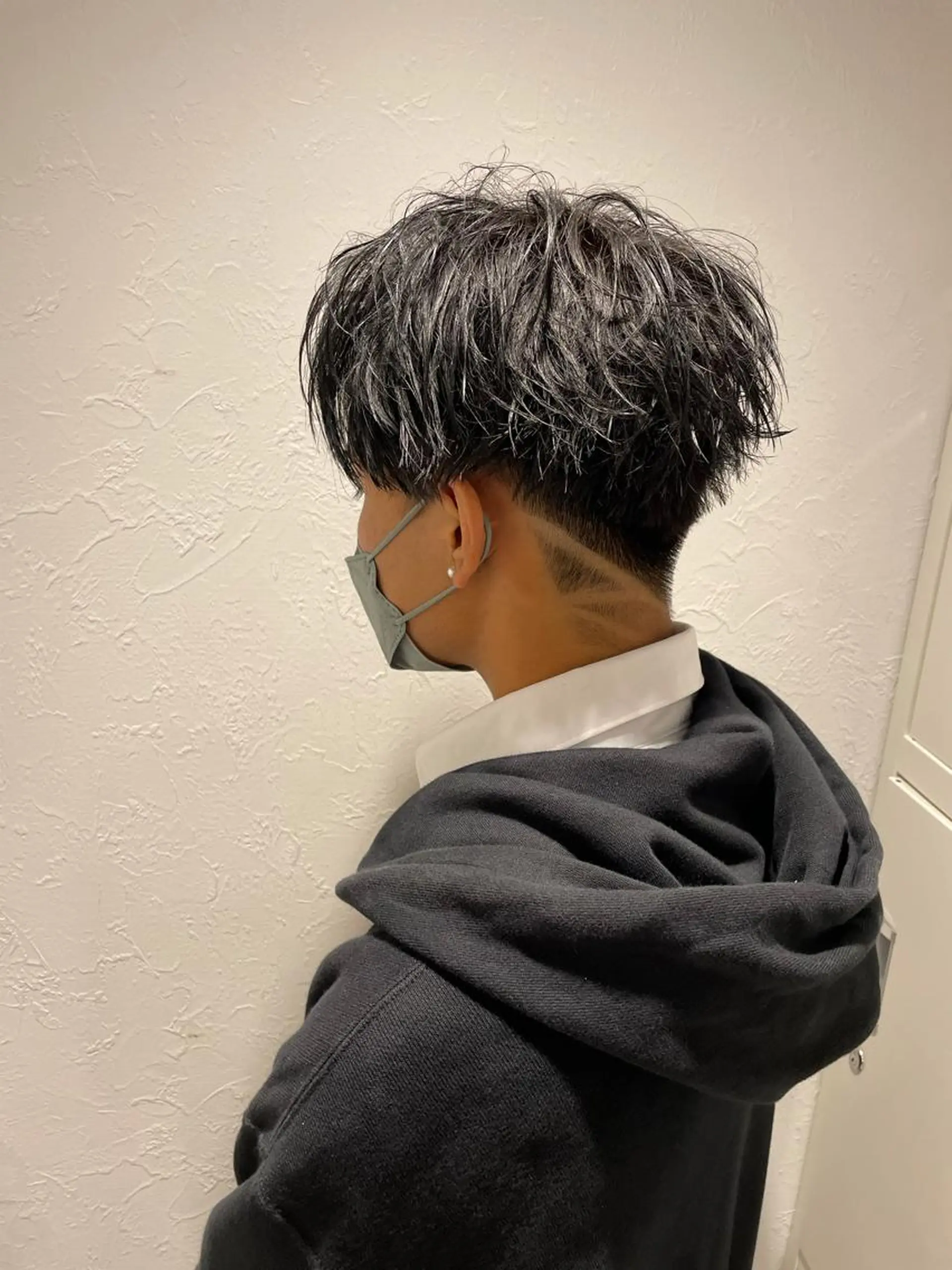 ショート カラー パーマ ヘアアレンジ メンズ キッズ ネイル マツエク・マツパ スパイキー/フェザー /波巻き/かいとのヘアスタイル