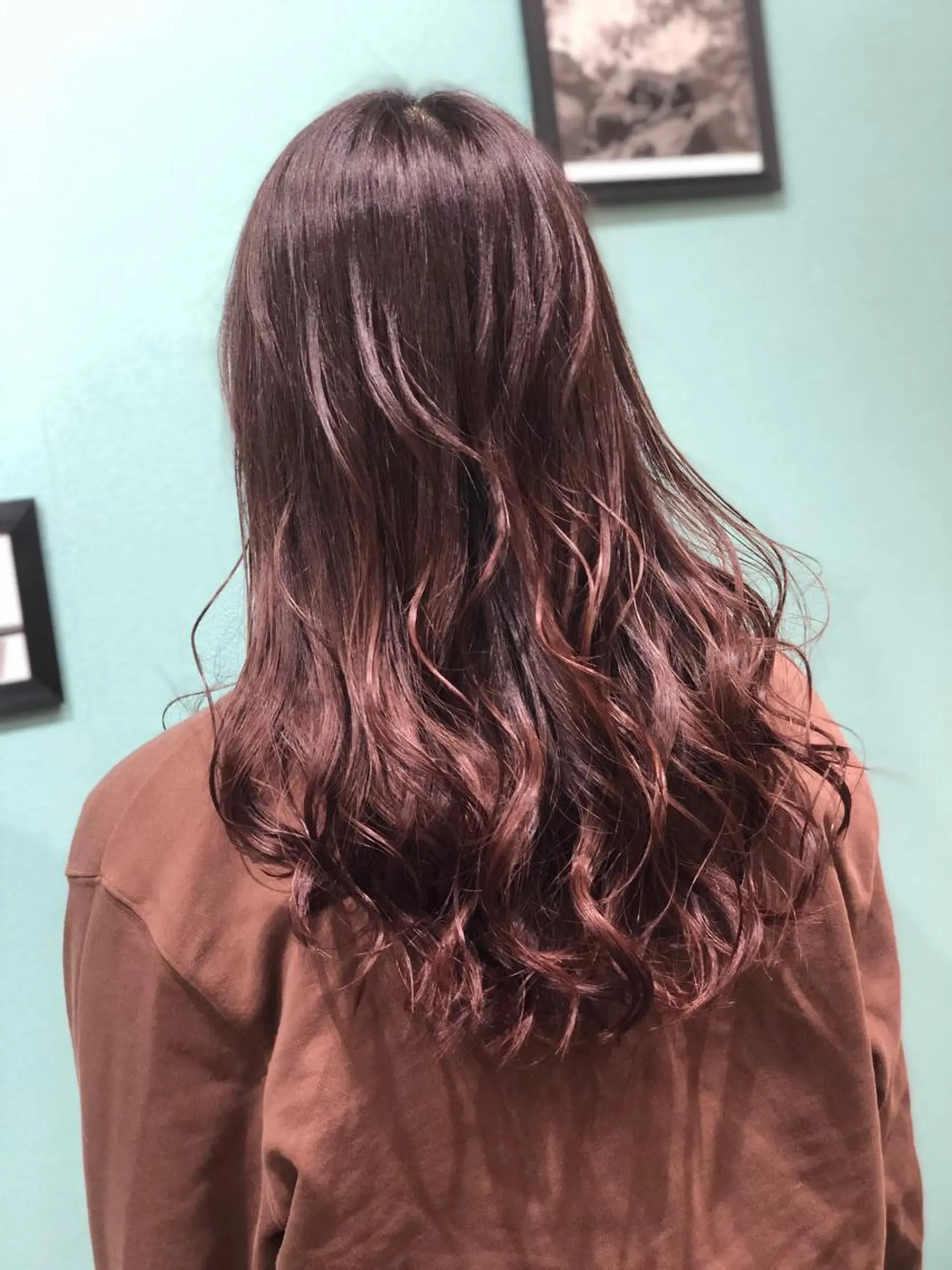 セミロング ヘアカラー トリートメント Lia所属・縮毛矯正の達人 ☆　松本のヘアスタイル