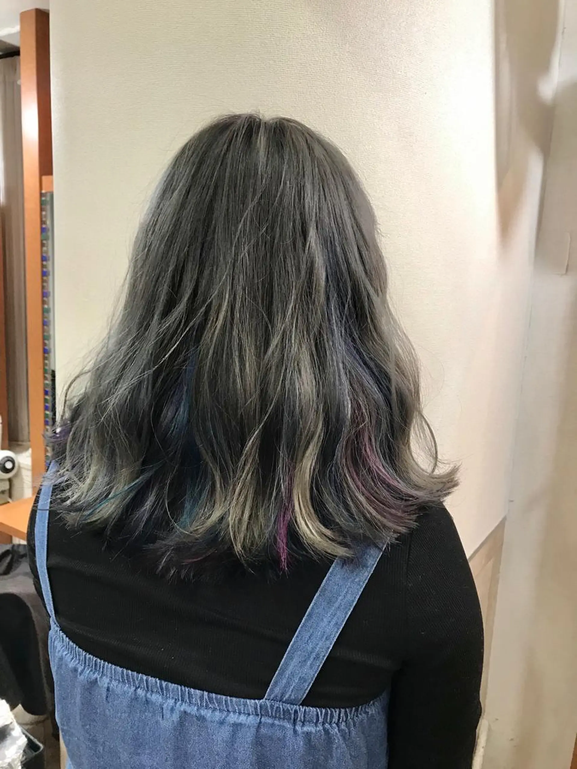 ミディアム カラー ユニコーンカラー ていねい技術No.1 🌈諏訪 健太のヘアスタイル