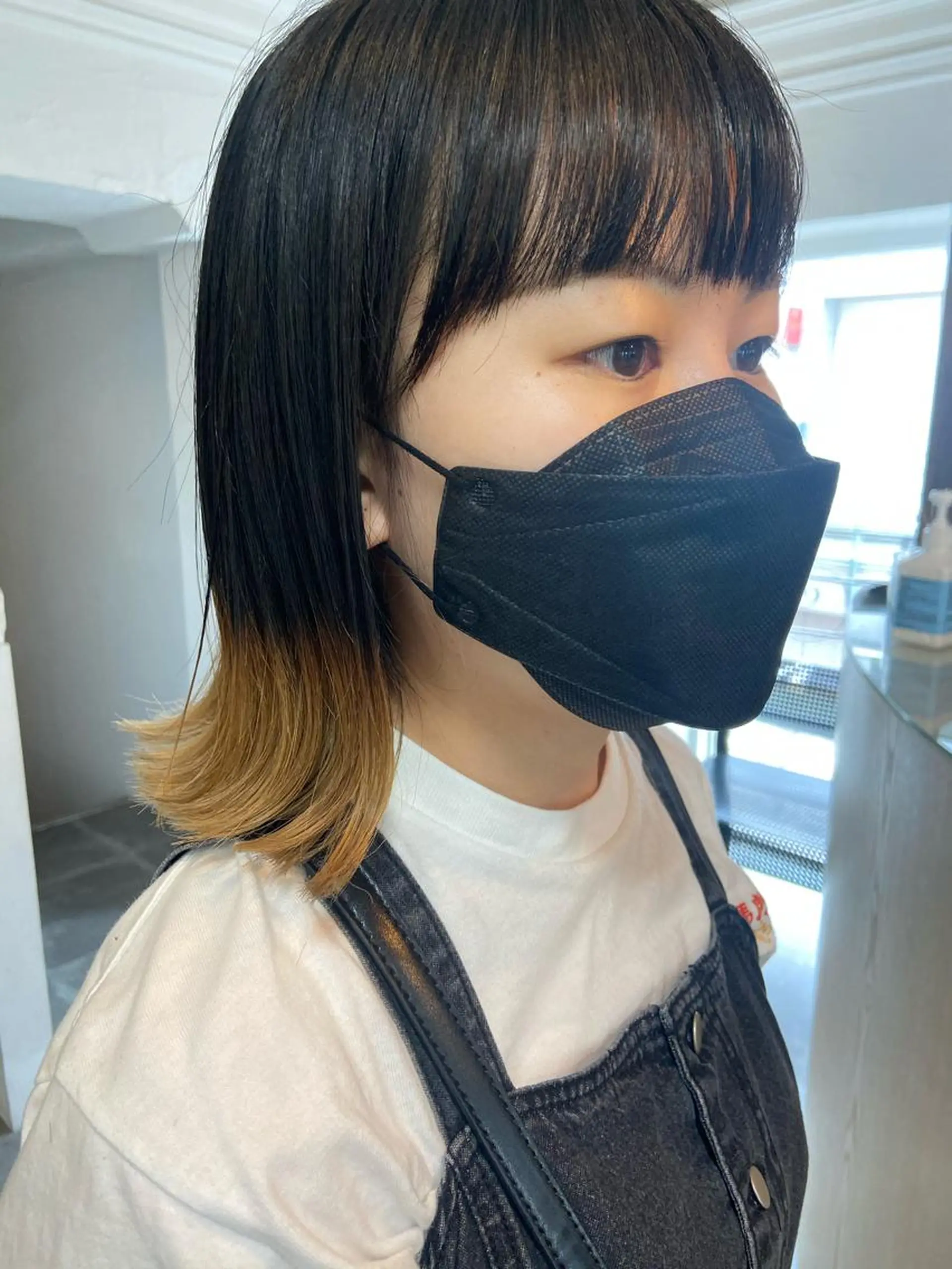 ショート カラー ヘアアレンジ グラデーションカラー SALOWIN恵比寿所属・ヘッドスパで脳を 整える✨chacoのヘアスタイル