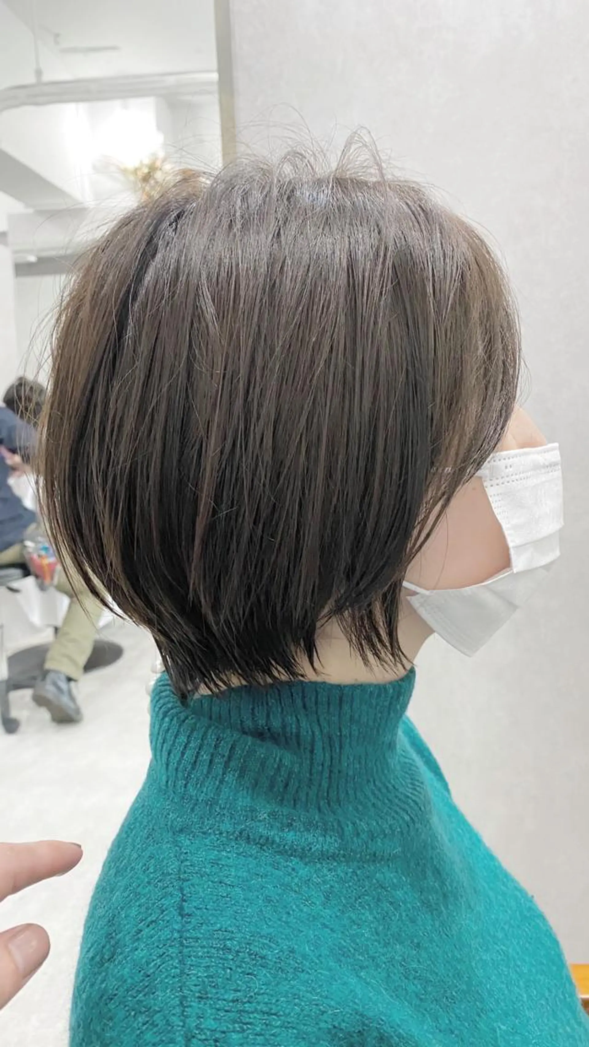 ショート カラー ⭐️ショート⭐️美髪 矯正⭐️水口陸のヘアスタイル