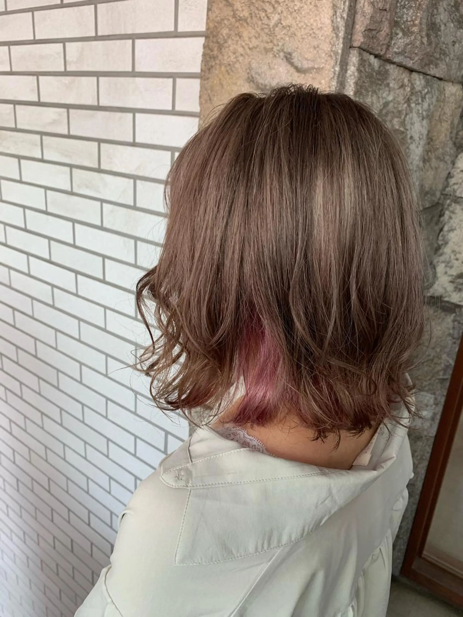 ショート カラー ブリーチ カット ヘアカラー オージュアソムリエ DAIKI⭐️のヘアスタイル