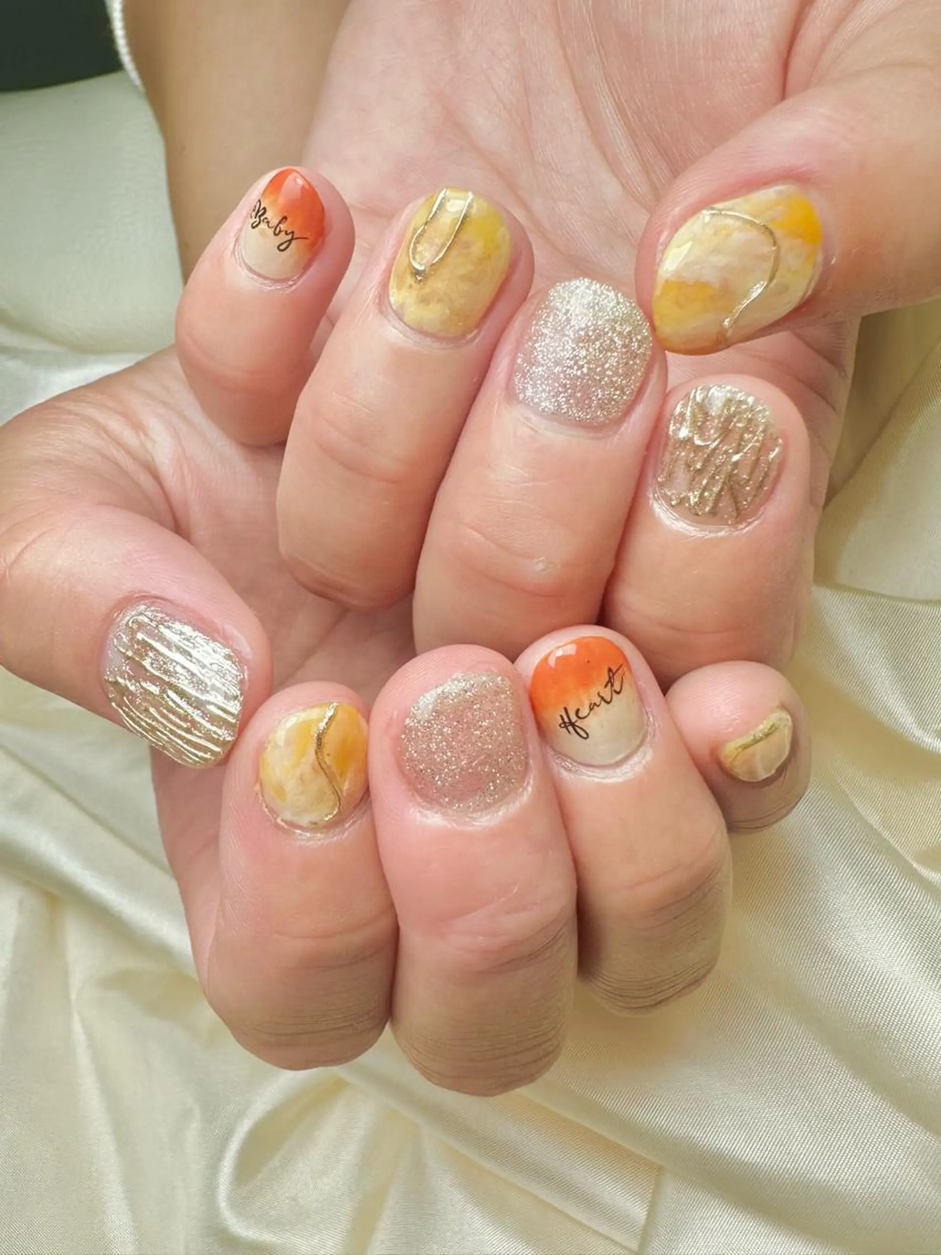 ネイル マルサンカクシカク所属・○△□ 守口市のネイルデザイン