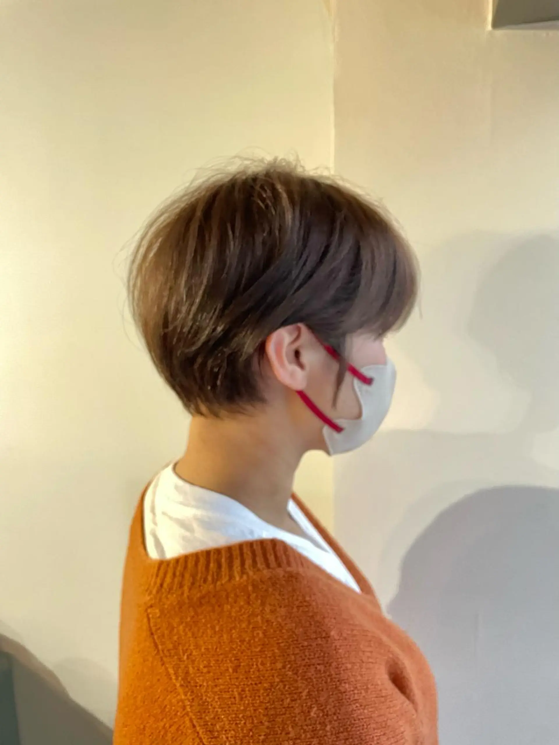 ショート La fith hair ray 札幌店所属・顔まわり/W カラー/リョウのヘアスタイル