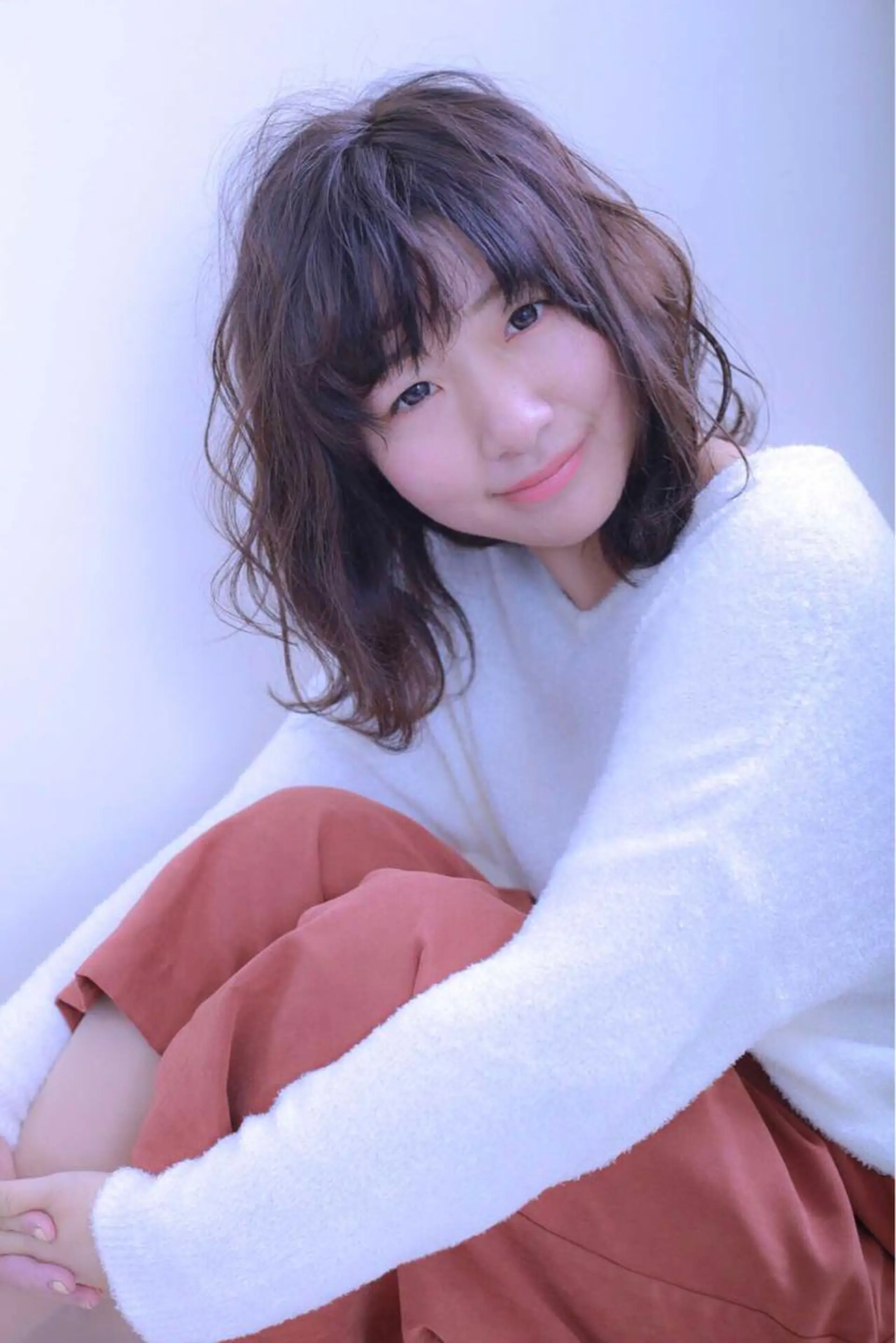 ミディアム 伊藤 裕貴のヘアスタイル