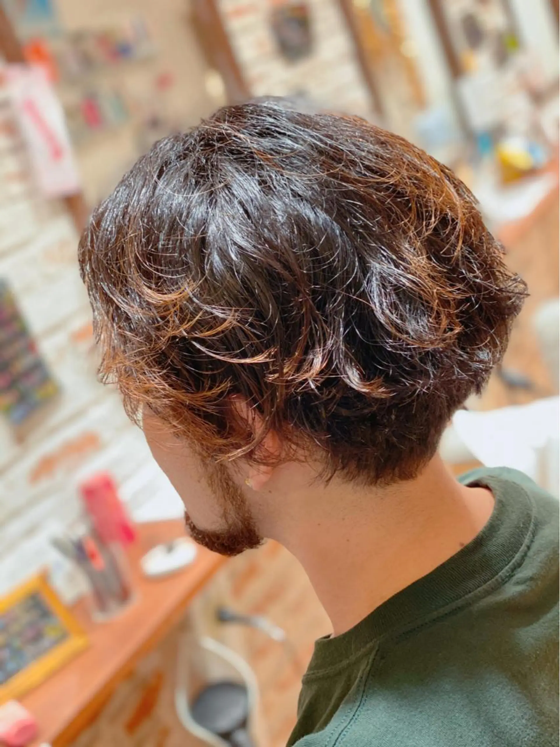 カラー メンズ ボブ YUSUKE ITOのヘアスタイル