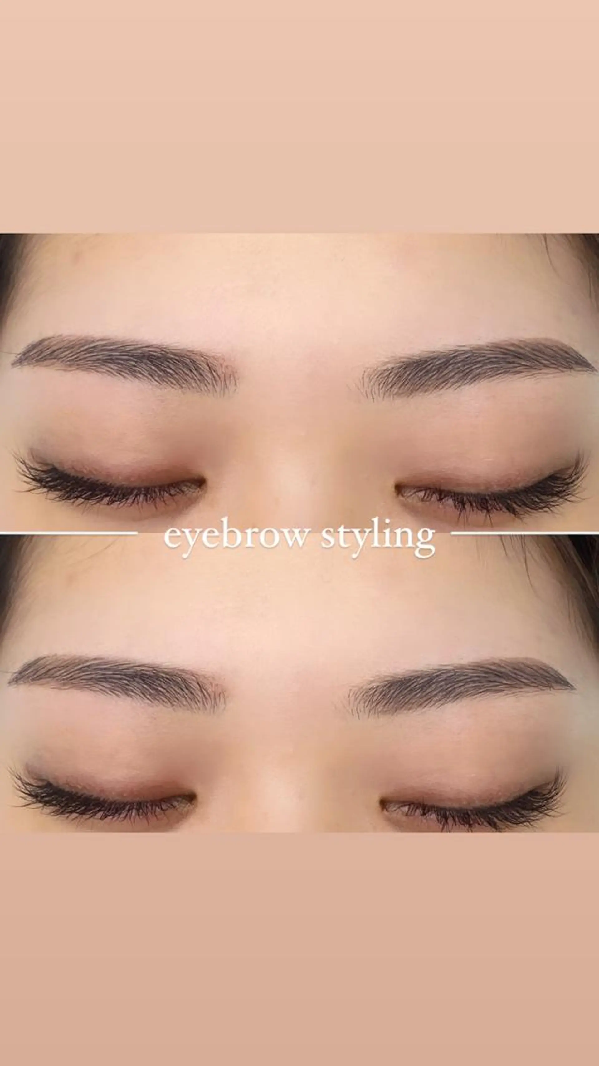 アイブロウ ワックス脱毛 Nonche 甲斐奈々美のマツエク・マツパデザイン