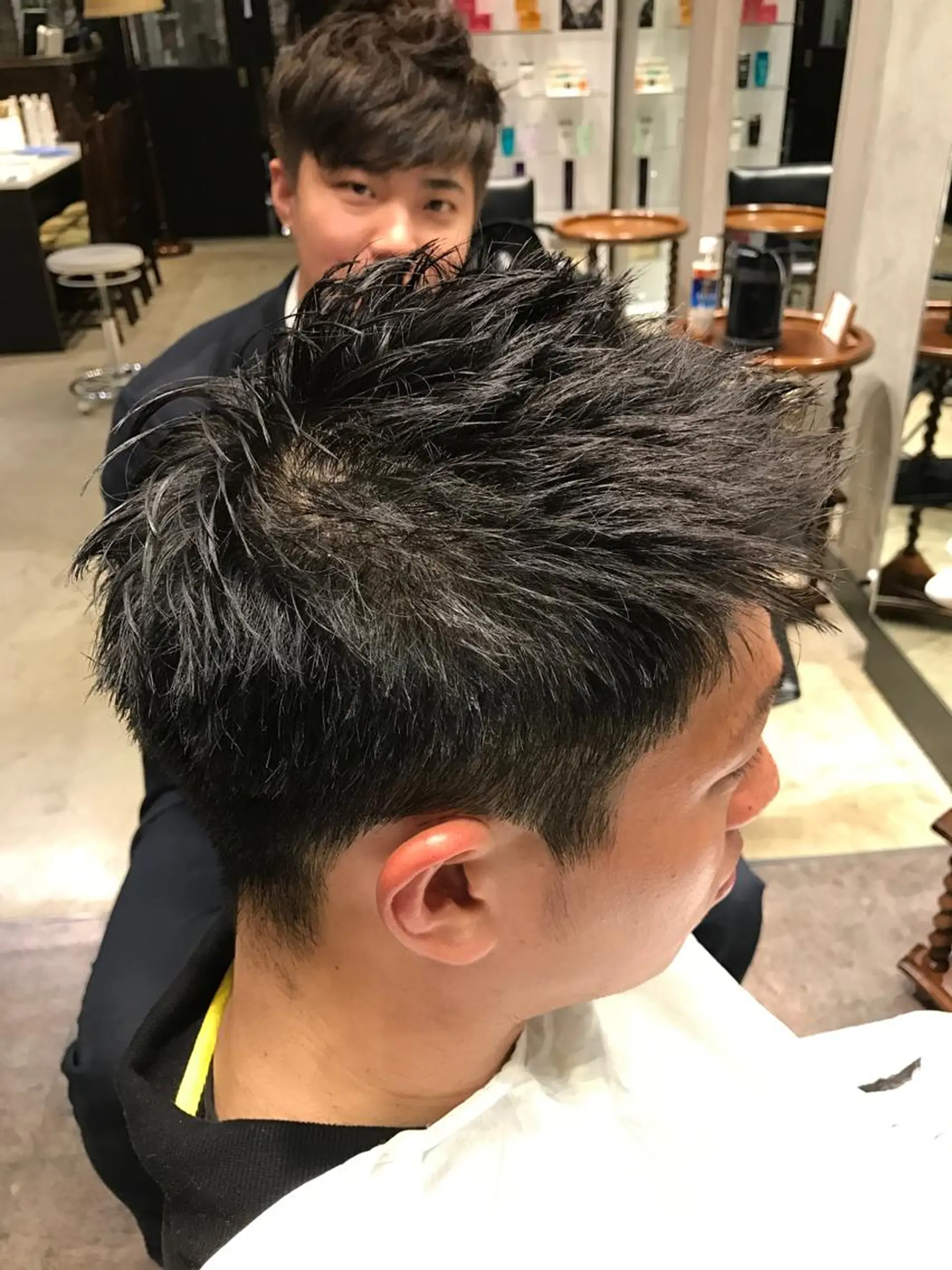 ショート メンズ 刈り上げ シェアサロンJAM所属・東 悠磨のヘアスタイル