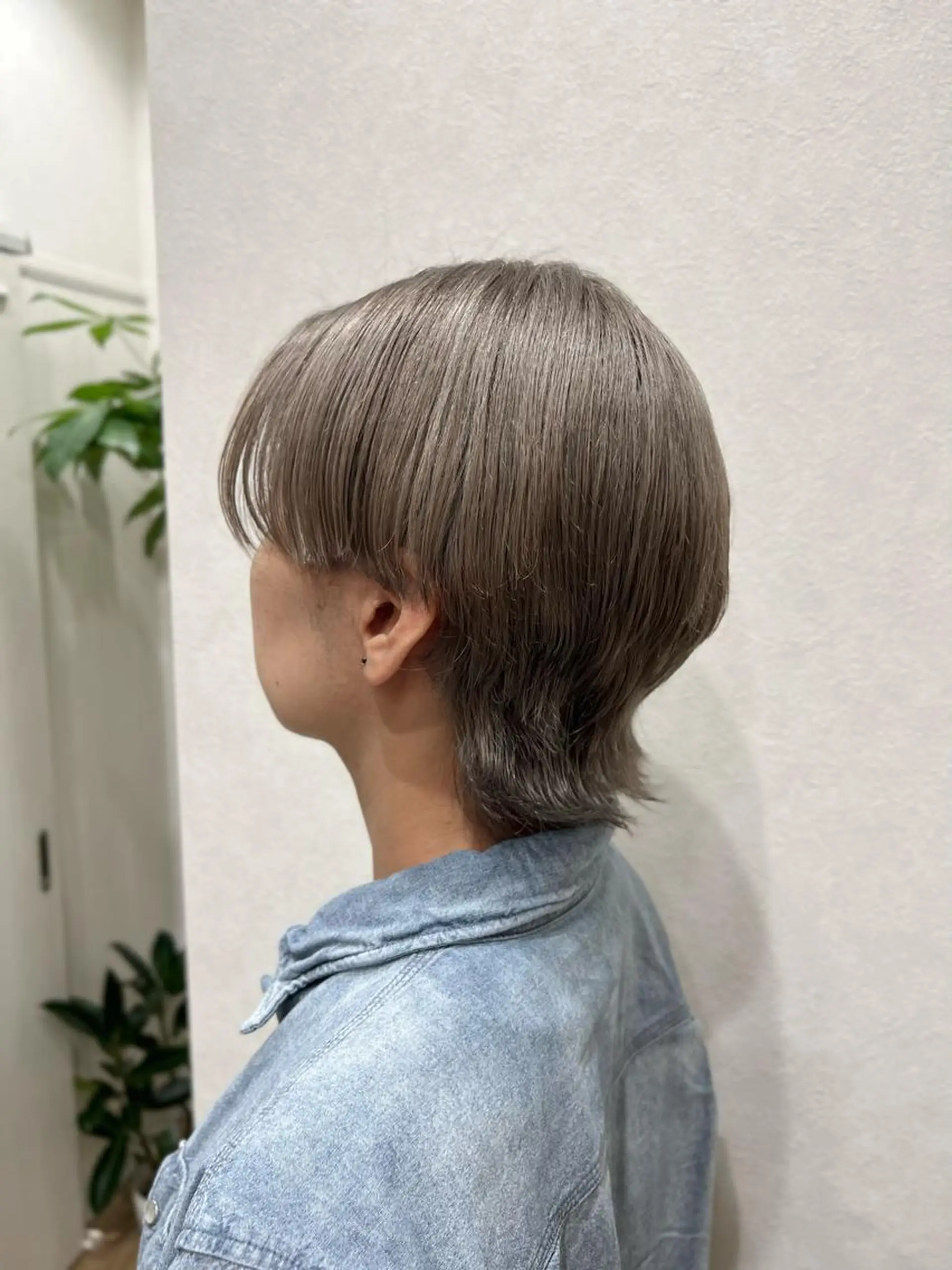 ショート カラー グレージュ ウルフカット 🍇おぐら めぐみ🍇のヘアスタイル