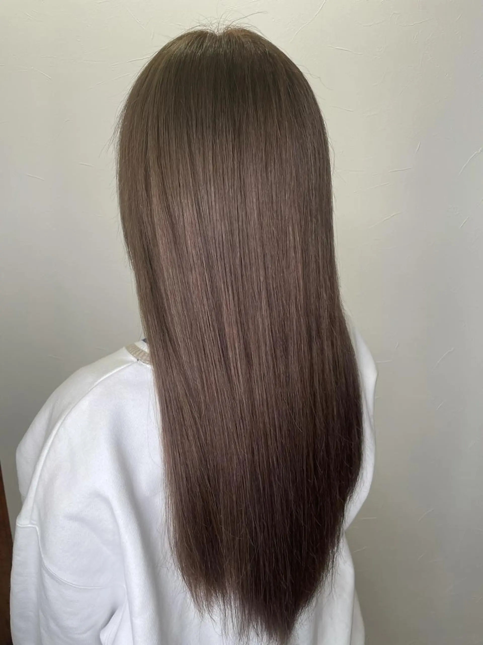 ミディアム 切りっぱなしボブ ボブ エクステ エクステ＊美髪サロン KR2S河内長野店長のヘアスタイル