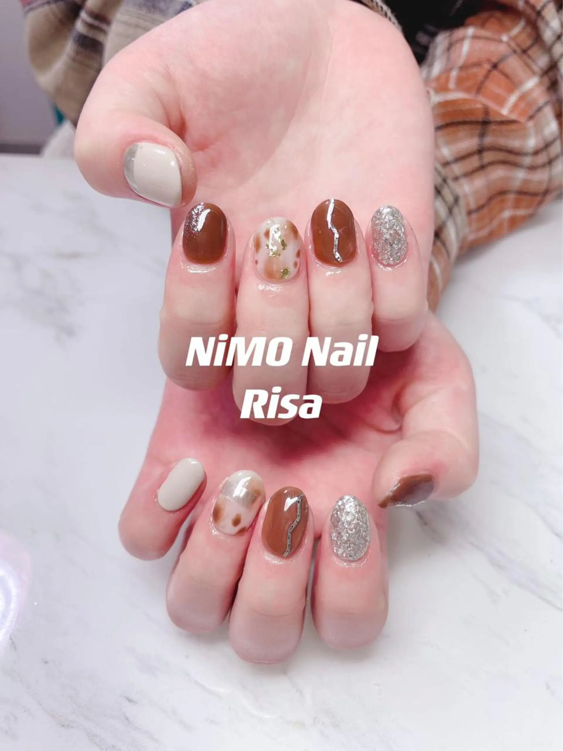 ネイル ハンドネイル RI SA☀️ リサのネイルデザイン