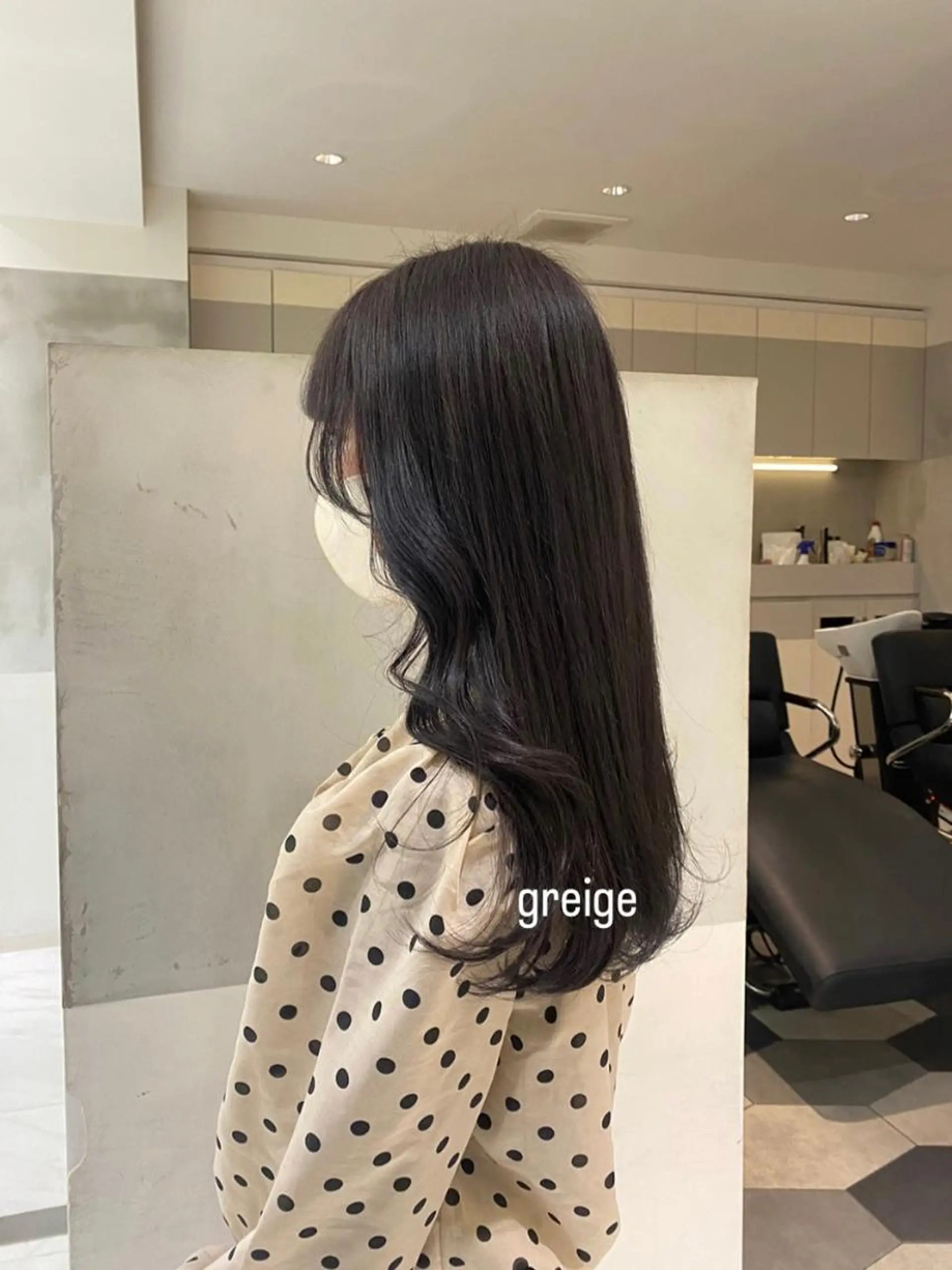 ロング 艶感/ナチュラル 🌿マアヤのヘアスタイル