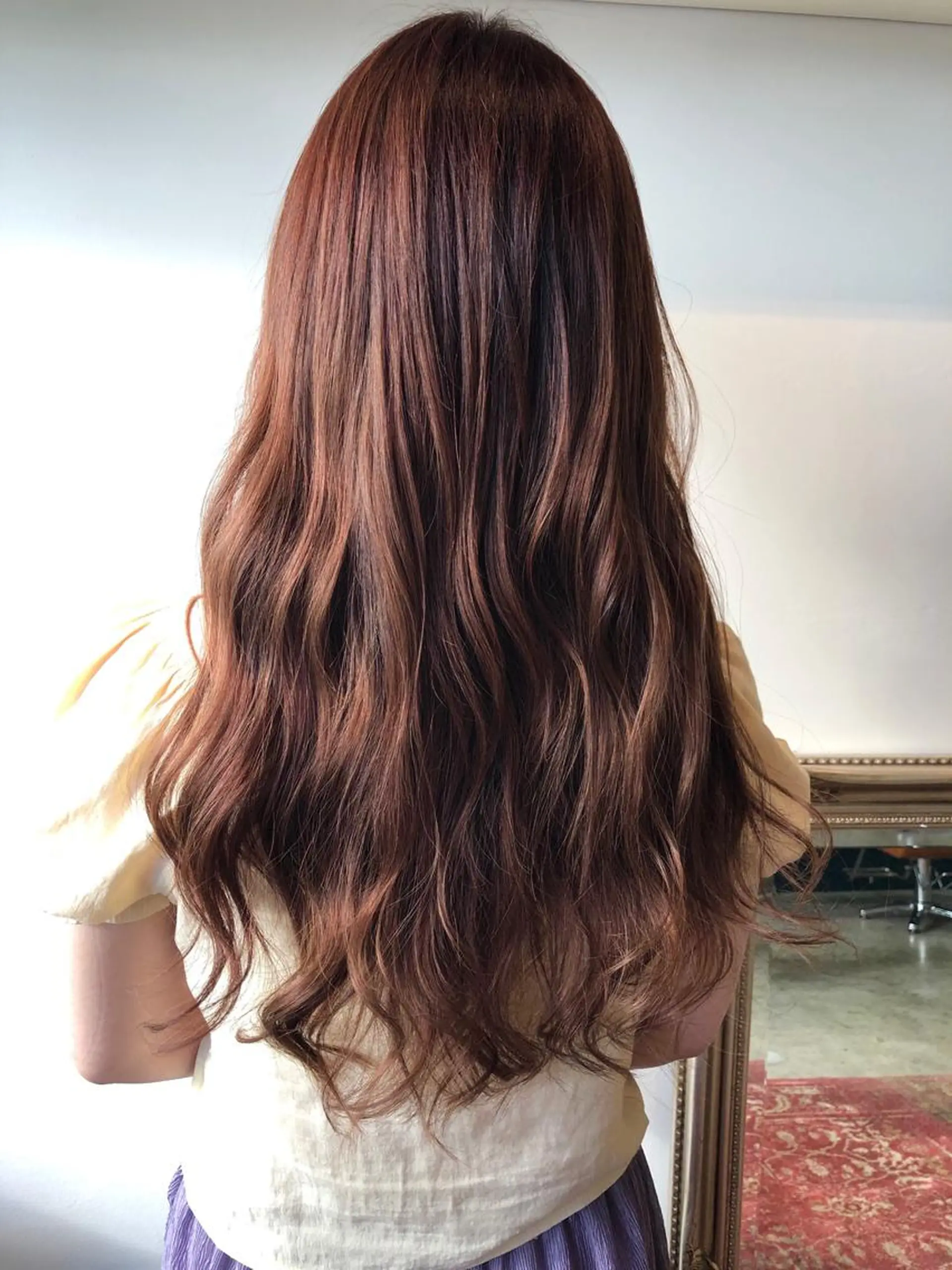 ロング カラー ピンクカラー 💐パーソナルカラー /市橋加菜💐のヘアスタイル