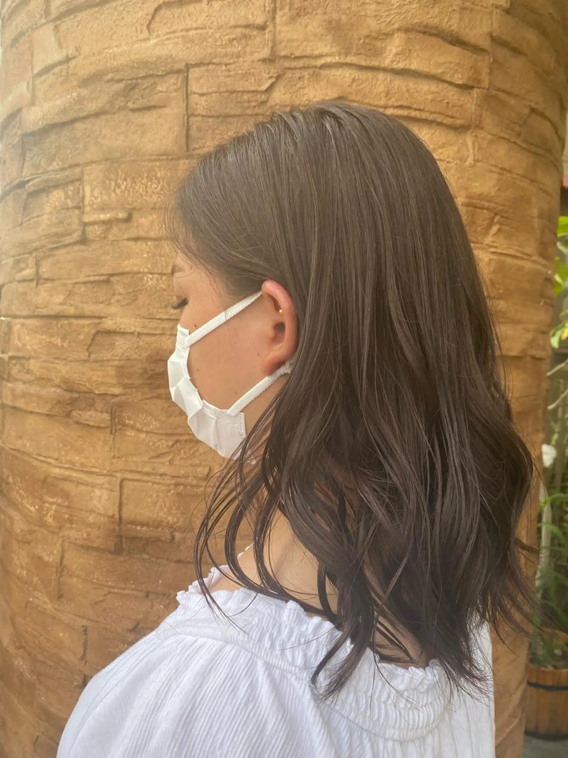 ミディアム パープルカラー プルエク/clana ♡marinのヘアスタイル