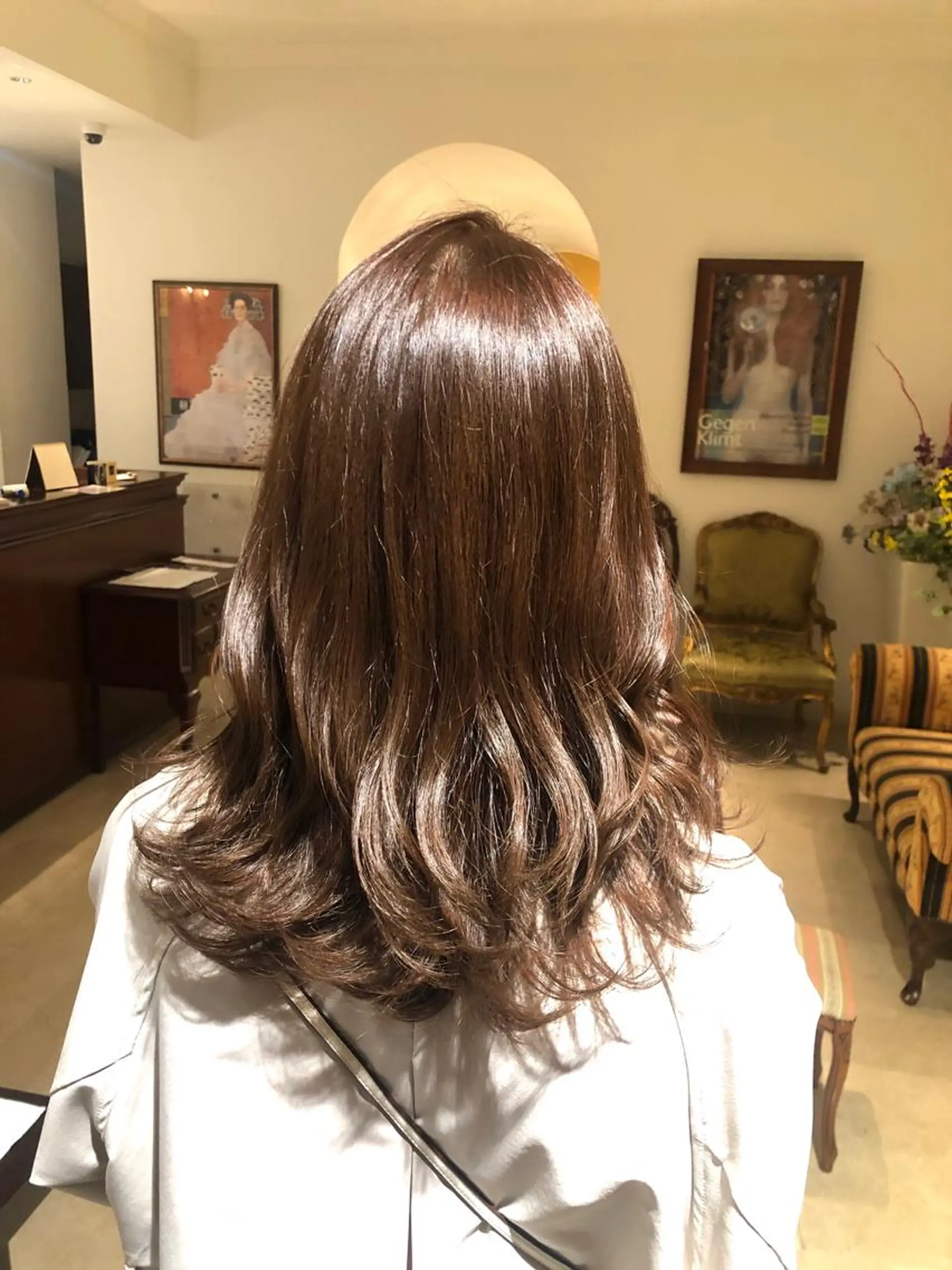 ミディアム La fith hair rond 立川店所属・kyosuke 透明感カラーのヘアスタイル