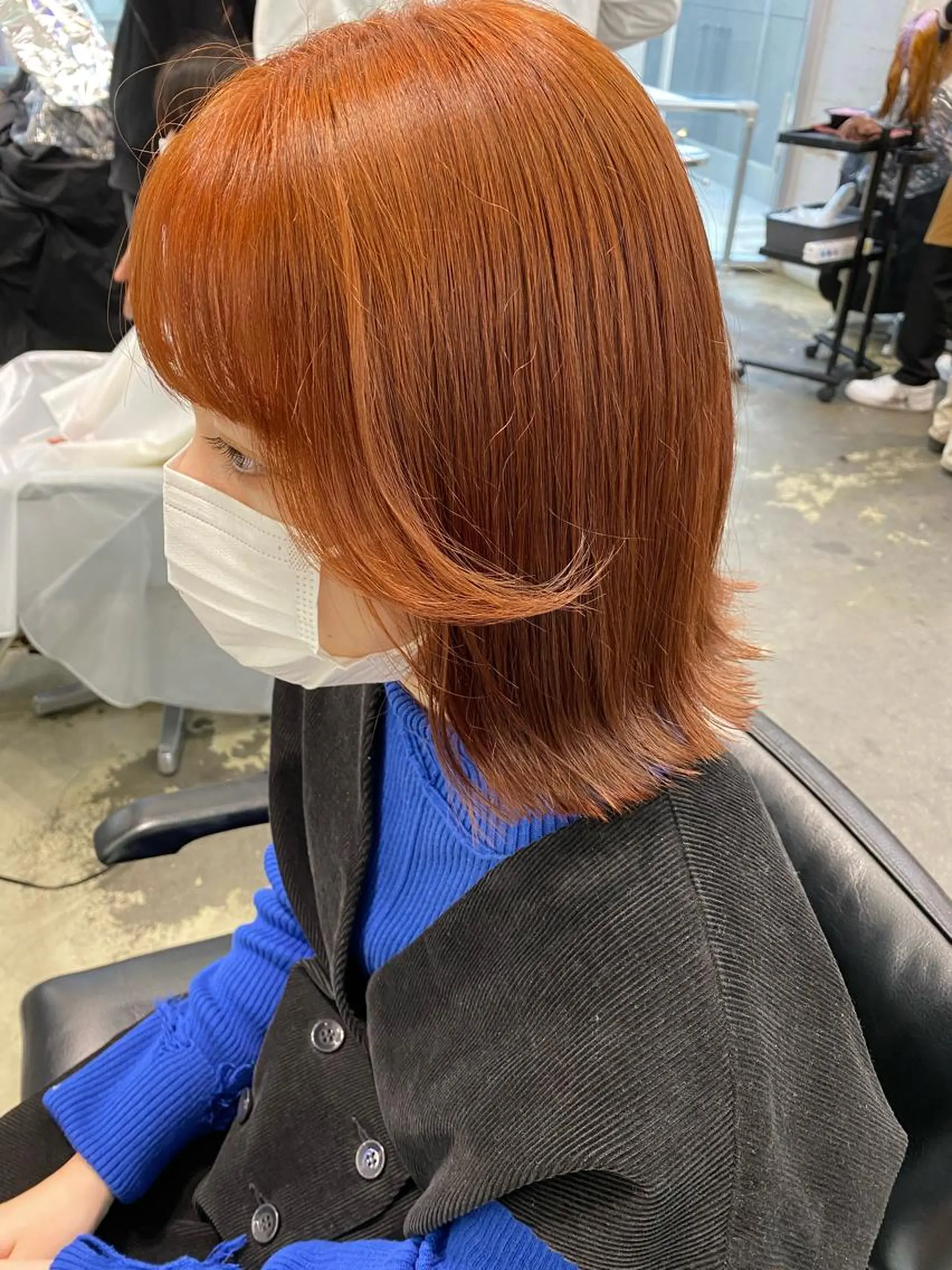 ミディアム カラー 💗💗韓国レイヤー yu-ki💗💗のヘアスタイル