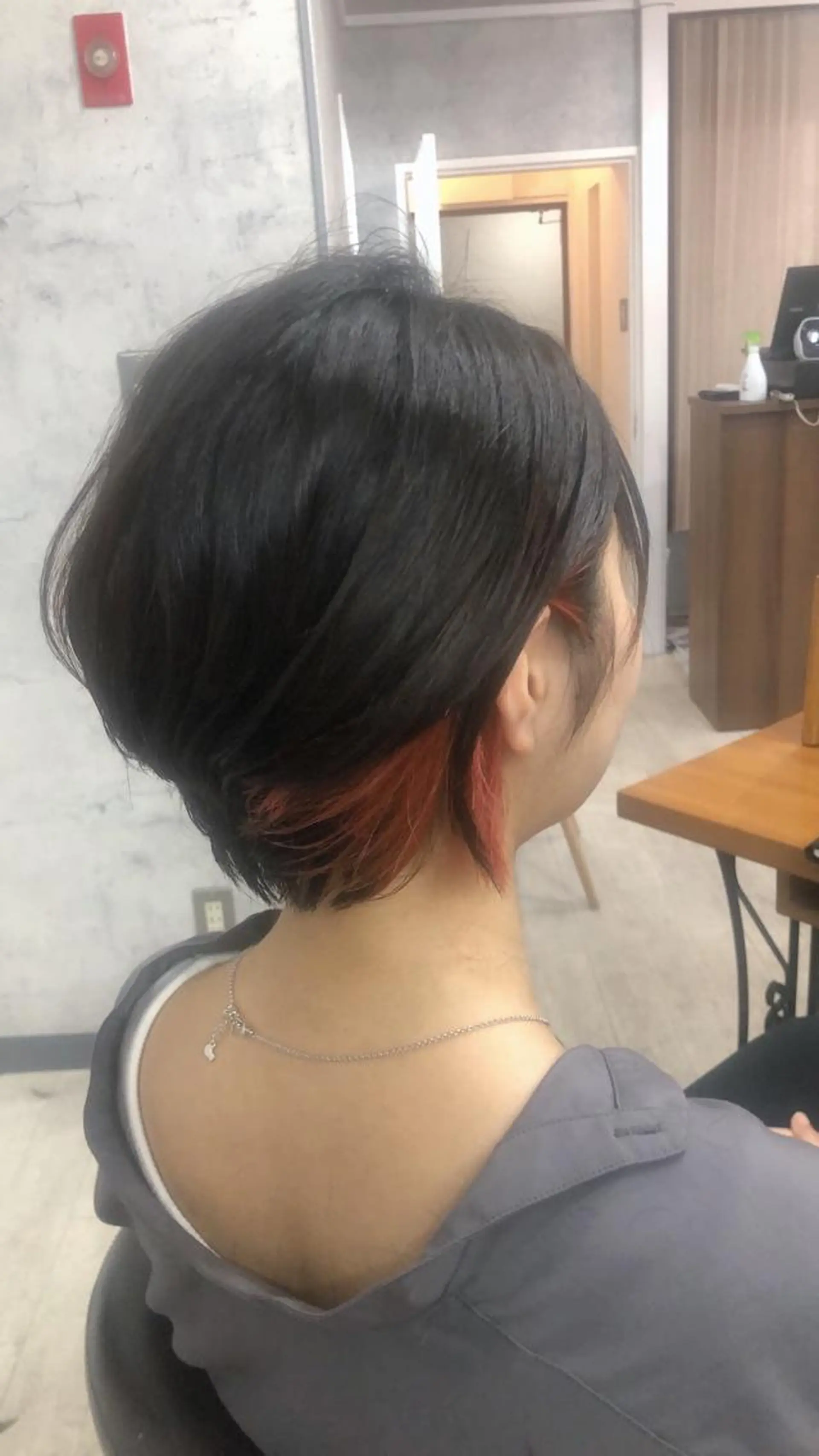 ショート カラー カット room405所属・taishi taishiのヘアスタイル