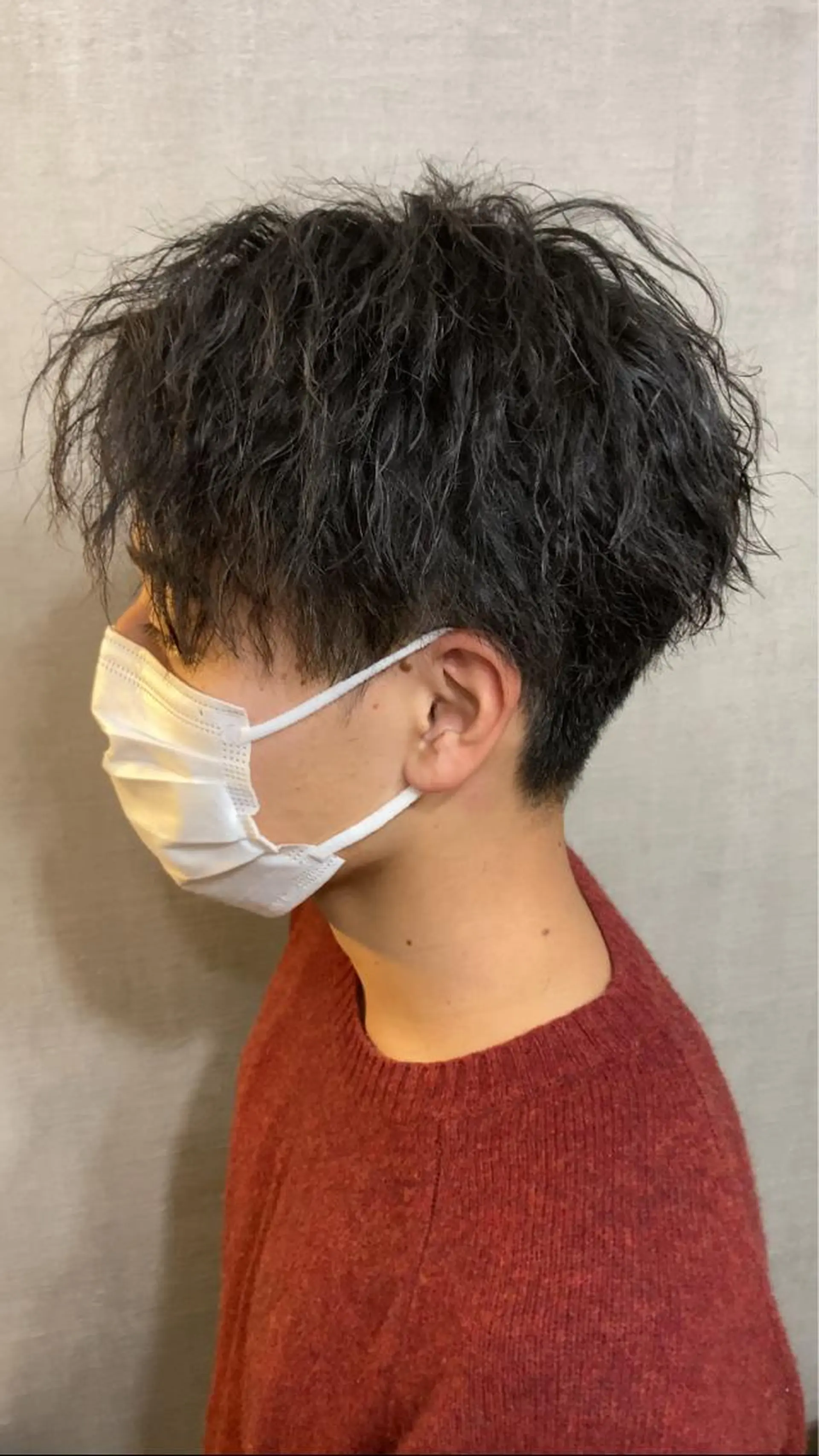 ショート メンズ センターパート AUTHENTIC private mens hair salon所属・完全個室マンツーマン メンズサロン草野貴樹のヘアスタイル