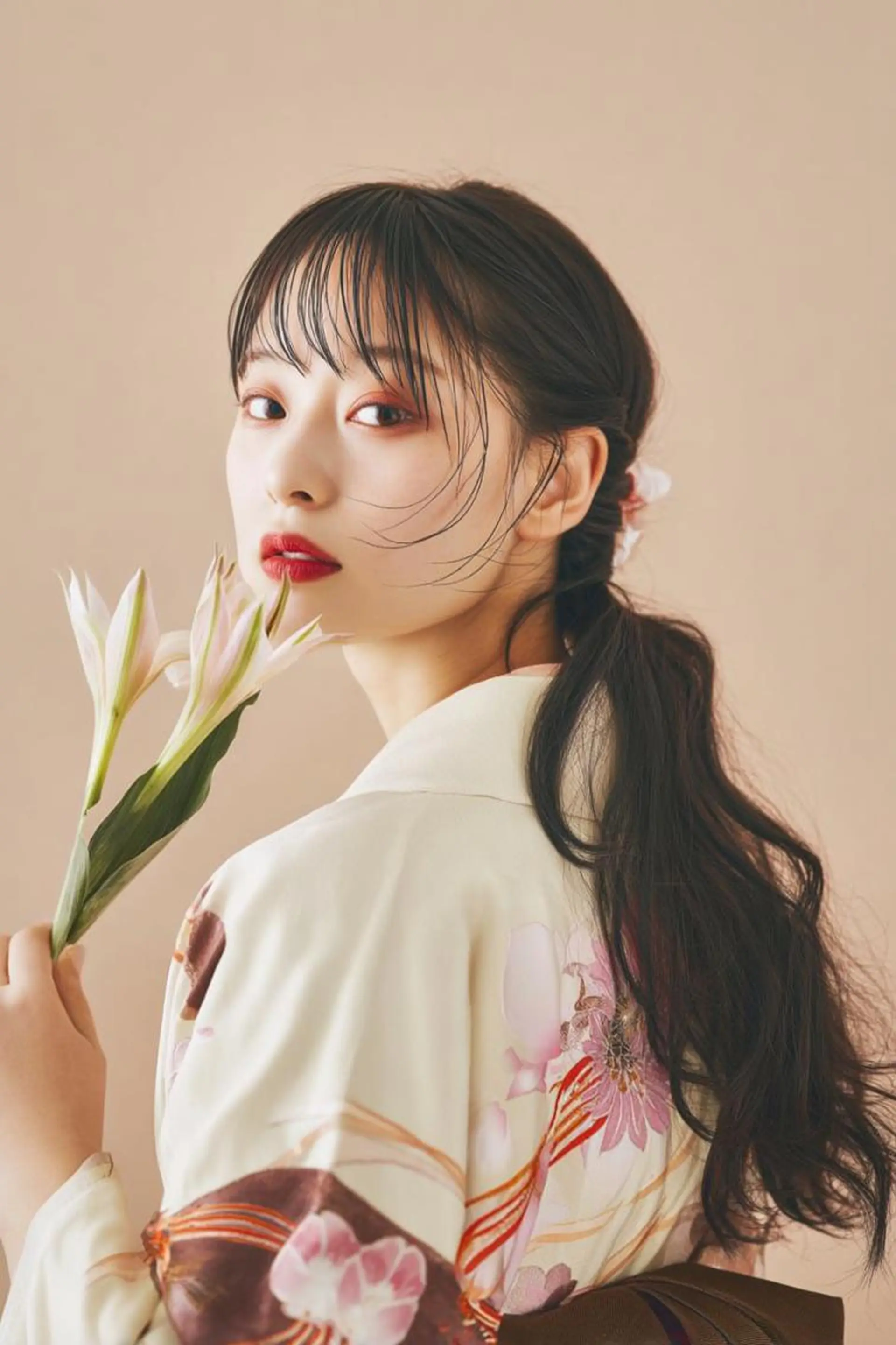 セミロング ヘアアレンジ カラー カット ヘアカラー トリートメント ❄︎YUNA❄︎ 《お手軽イメチェン》のヘアスタイル