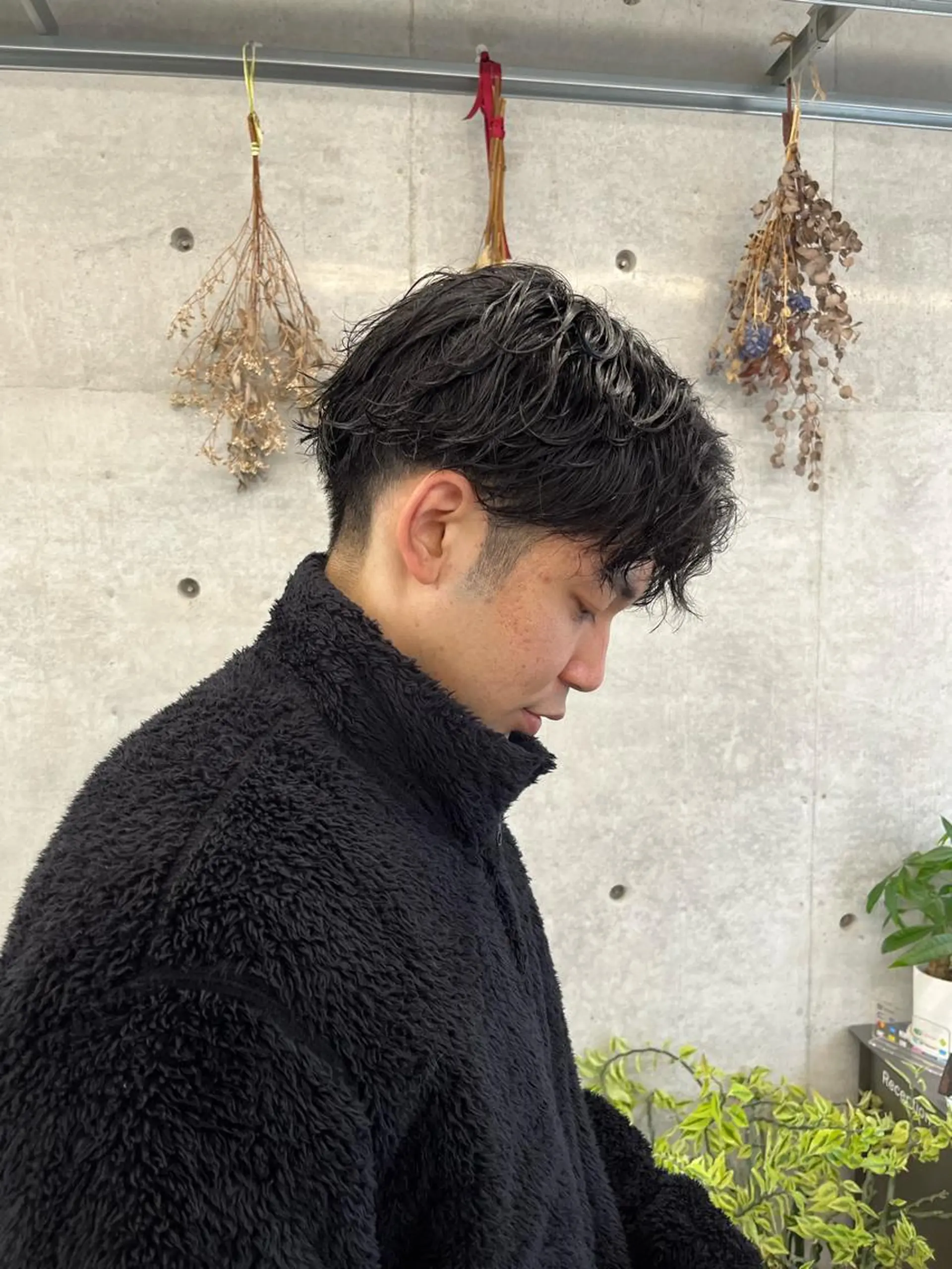 ショート メンズ カット ダブルカラー/ ケアブリーチ/クニトのヘアスタイル