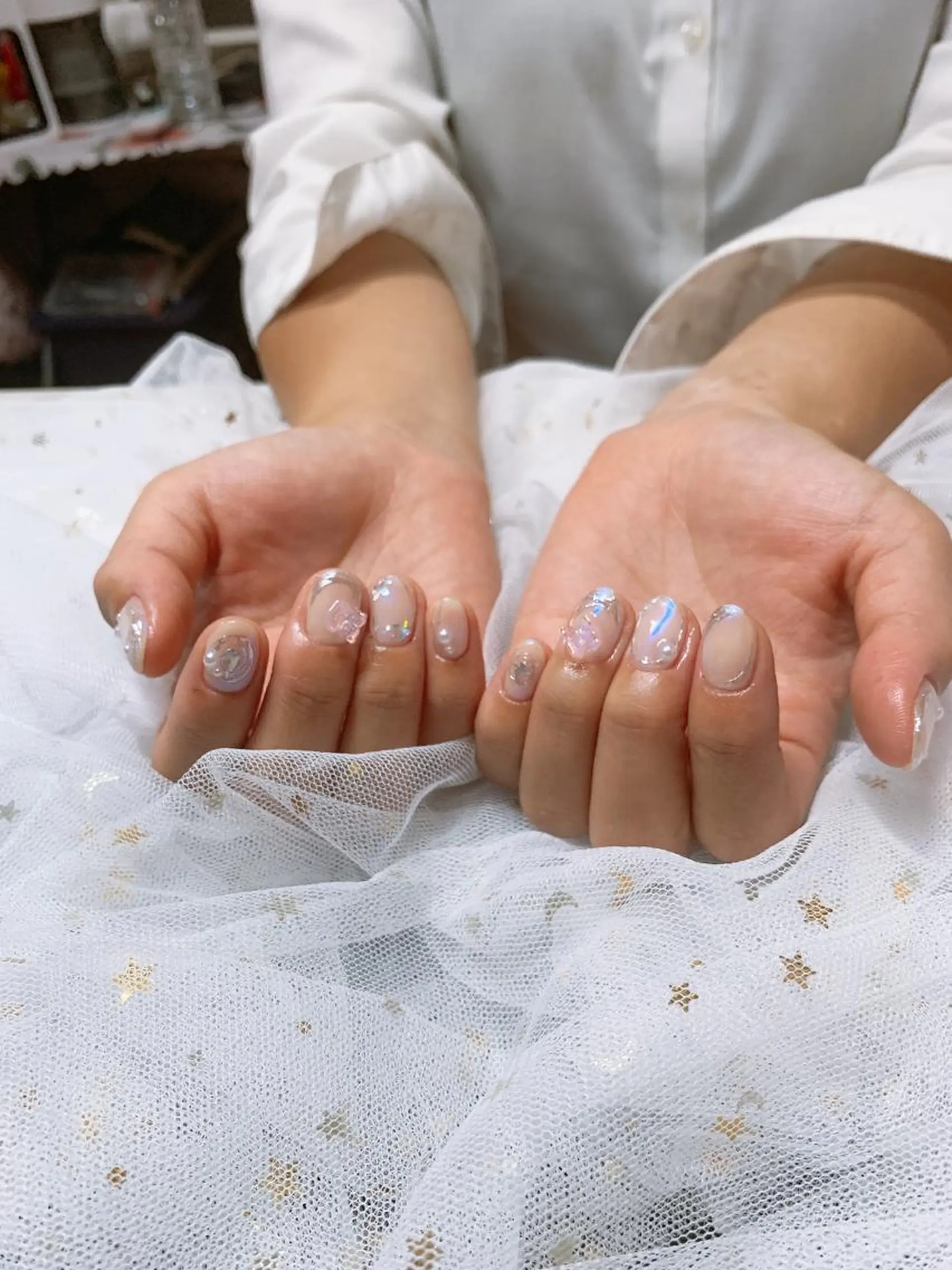 ネイル ゆず秋葉原 Vickyのネイルデザイン