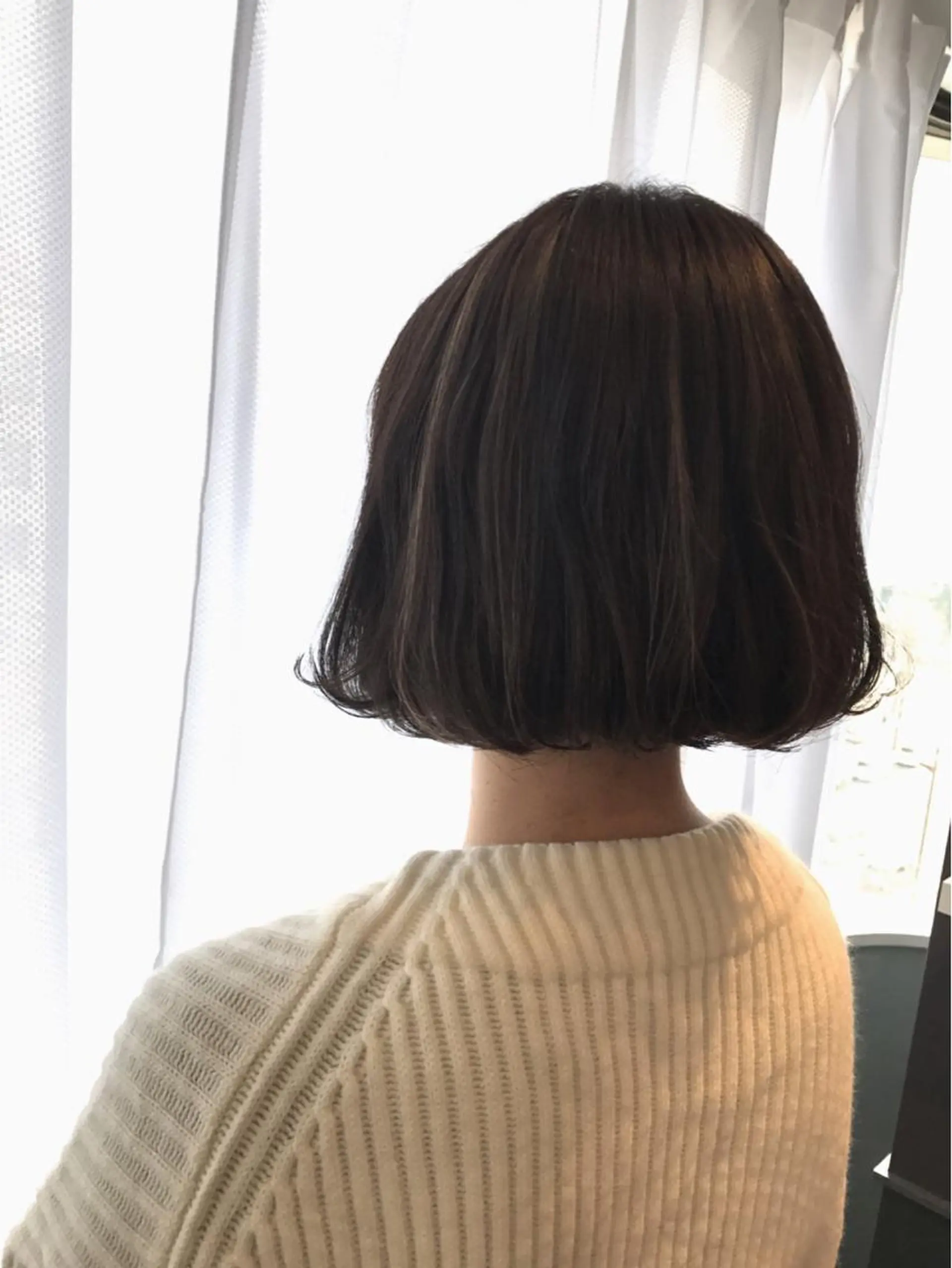 ショート カラー ヤマナカ エリカのヘアスタイル