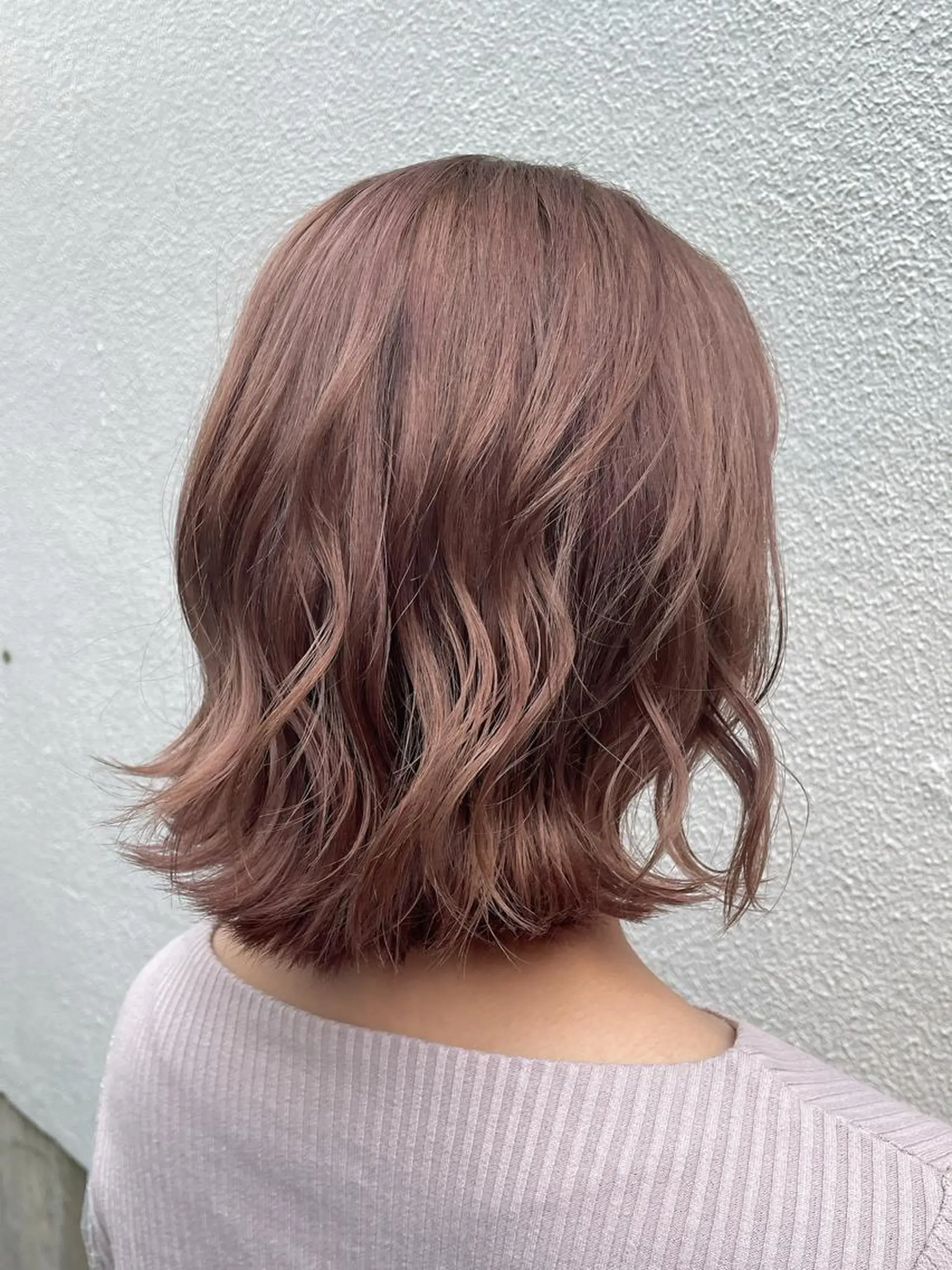カラー ブリーチ ブラウンカラー ピンクカラー Lien's💜 SESHIRUのヘアスタイル