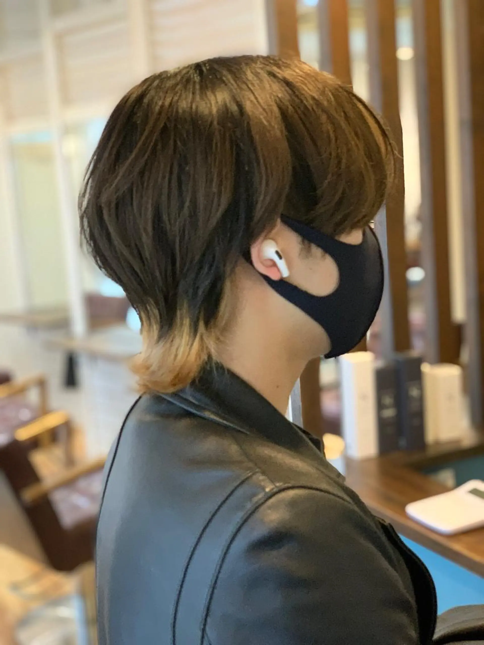 ショート ウルフカット CECIL hair なんば店所属・メンズパーマ 艶髪☆店長☆有馬のヘアスタイル