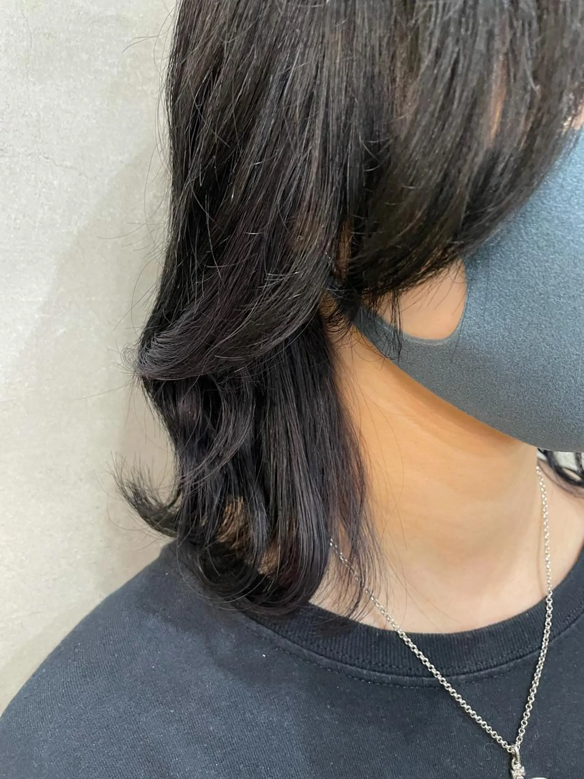 ミディアム カラー 【ピンク/韓国ヘア/ ヘアセット】亜海のヘアスタイル