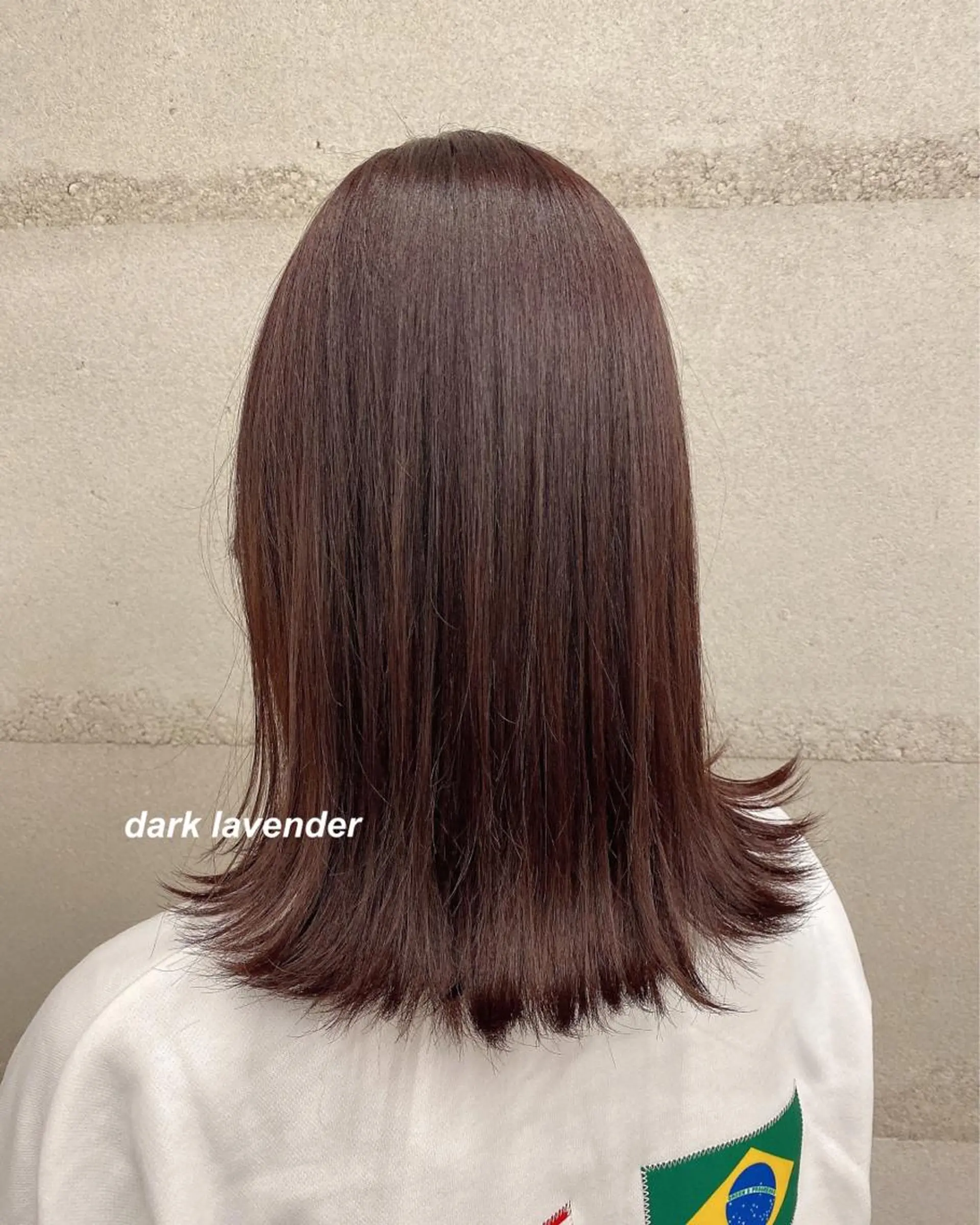 セミロング ヘアカラー トリートメント fons'所属・ナガイ アヤのヘアスタイル