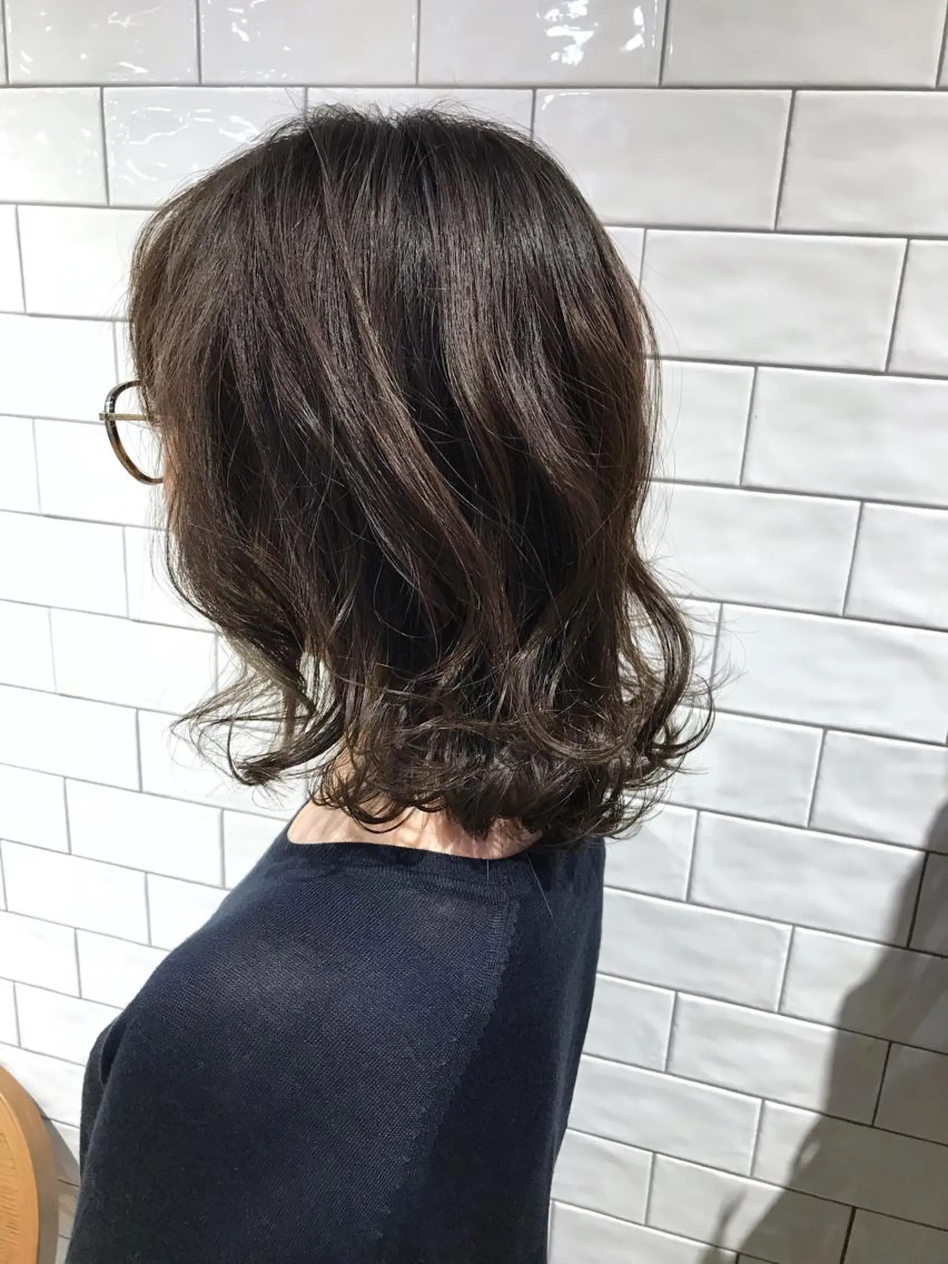 ミディアム カラー 原山 直人のヘアスタイル