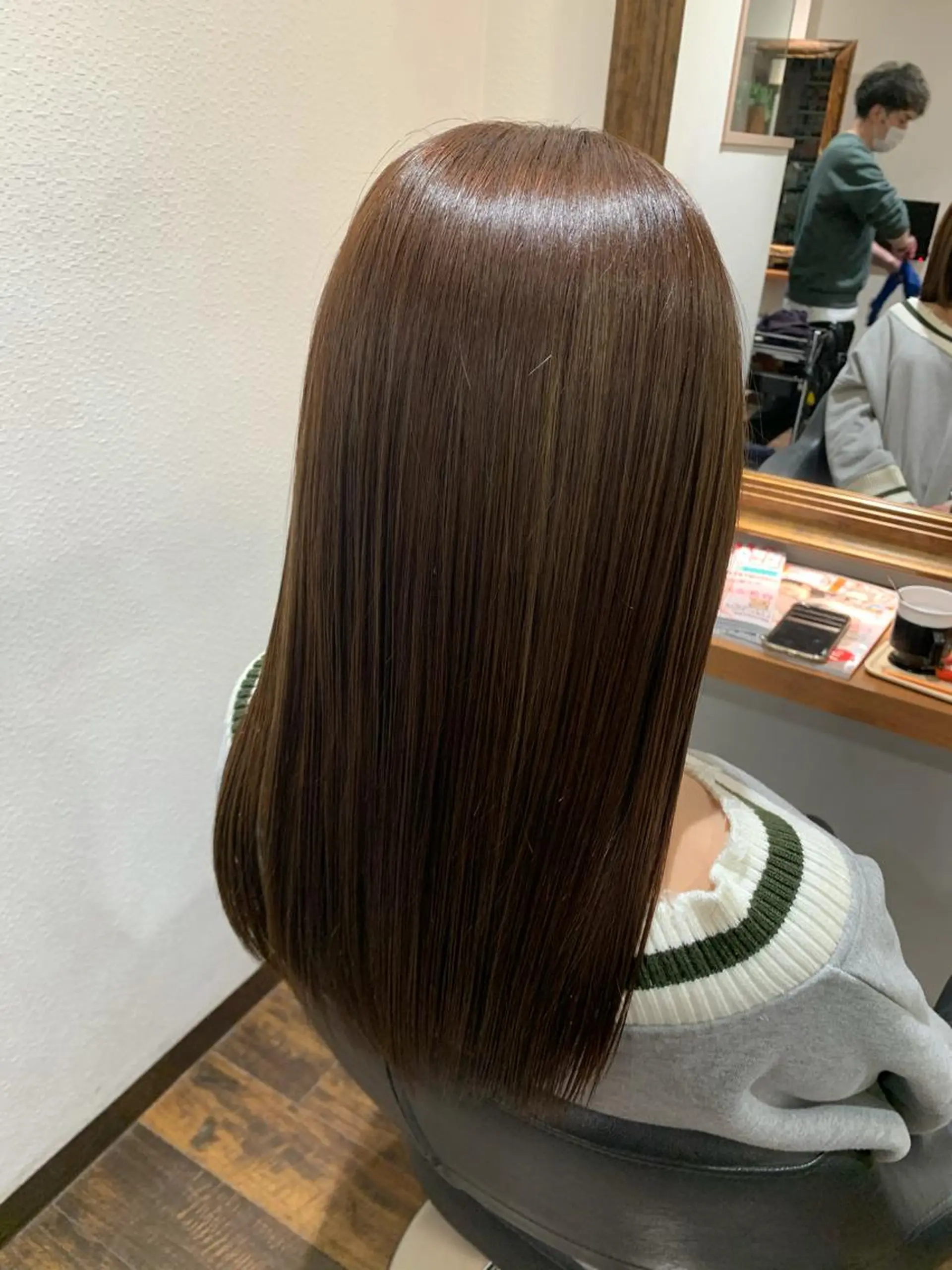 ロング カラー ハイライトカラー ハイライト カット ヘアカラー 縮毛矯正 Wataru 髪質改善カラー💎のヘアスタイル