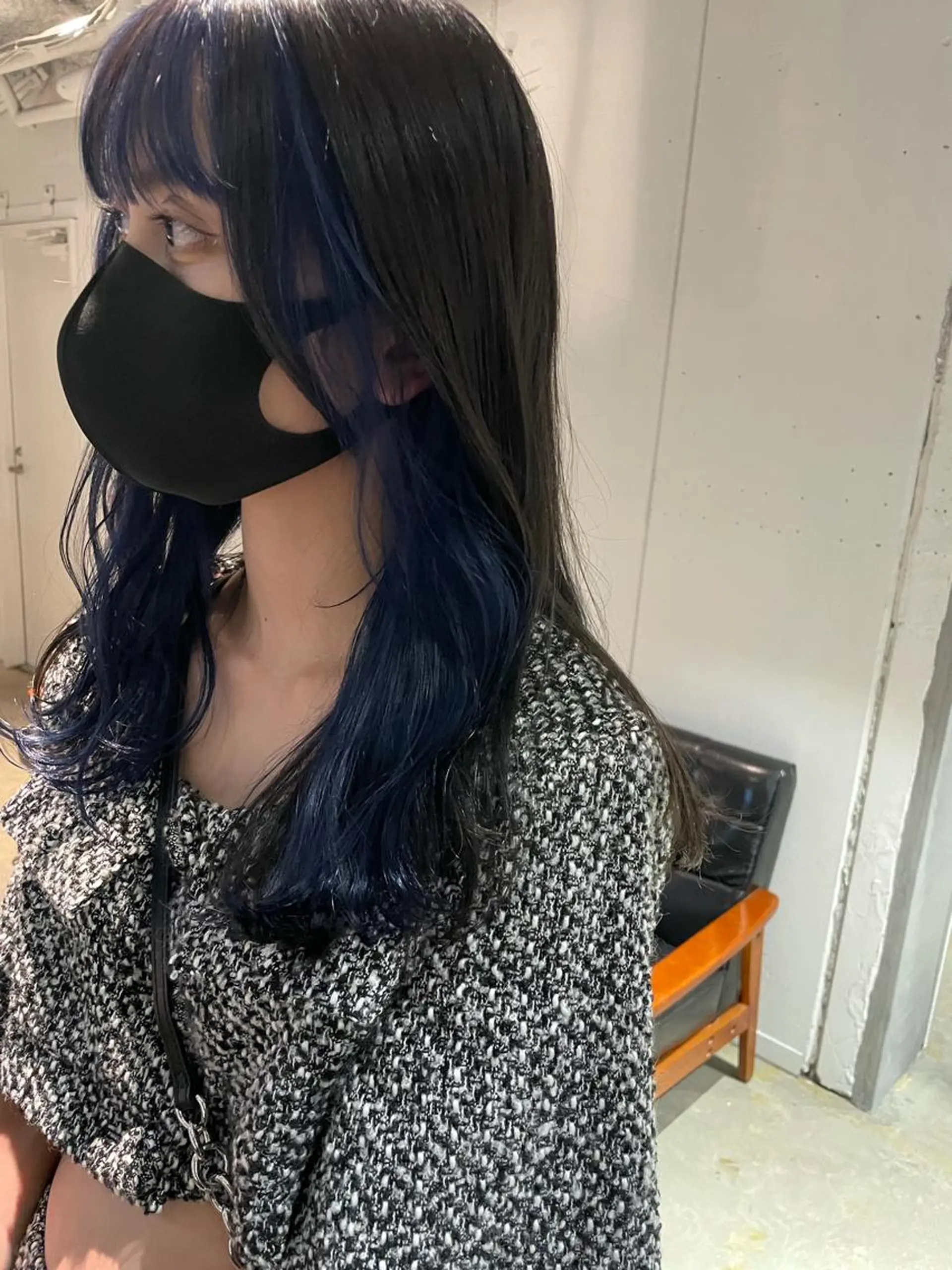 ロング 美髪矯正/艶カラー ボブ/栄/鐘ヶ江純也のヘアスタイル