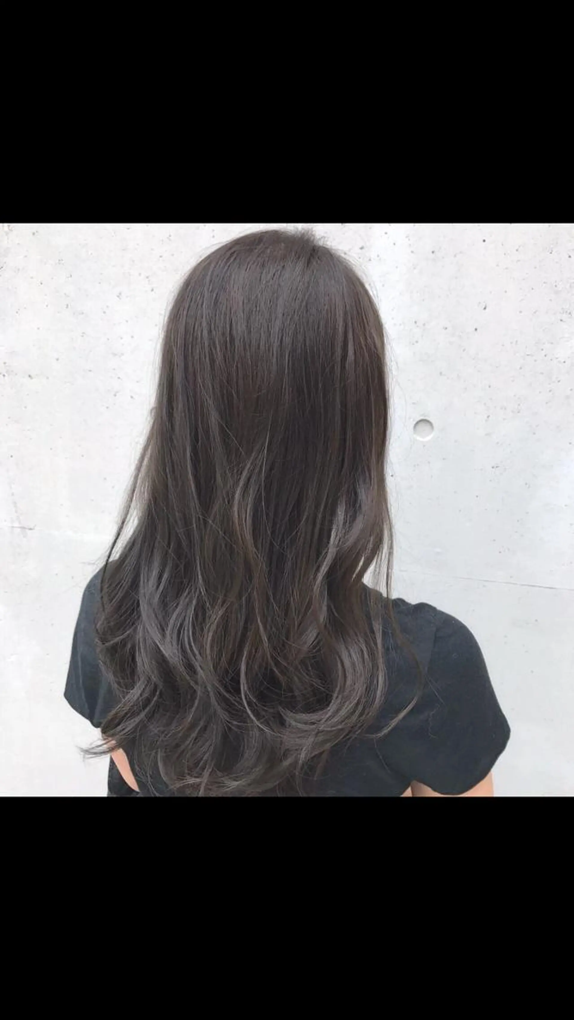 ロング カラー 髪質改善 酸性縮毛矯正🧴韓国 レイヤー/髪質改善のヘアスタイル