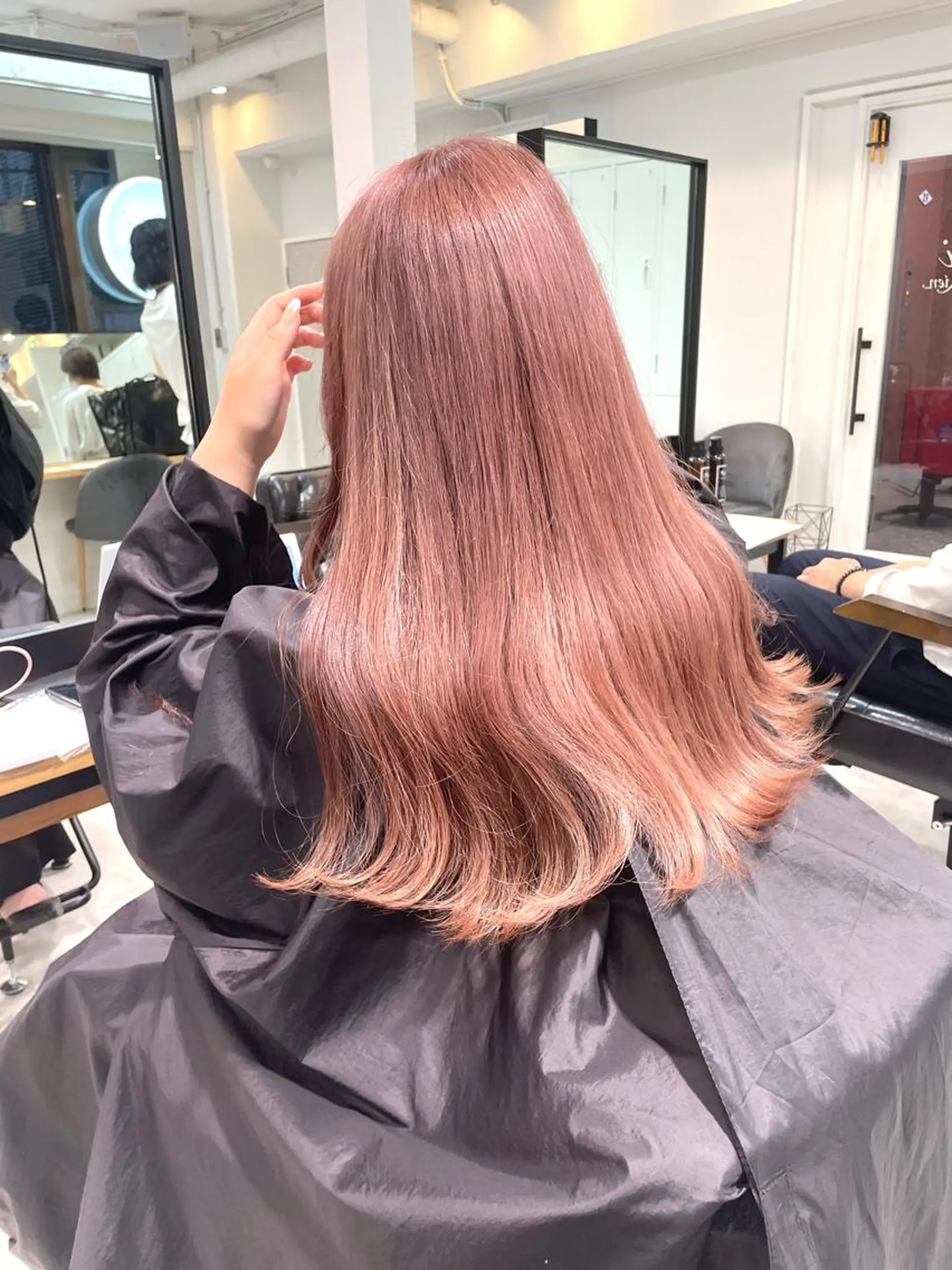 ロング カラー 田中大星 /ボブ 縮毛矯正のヘアスタイル