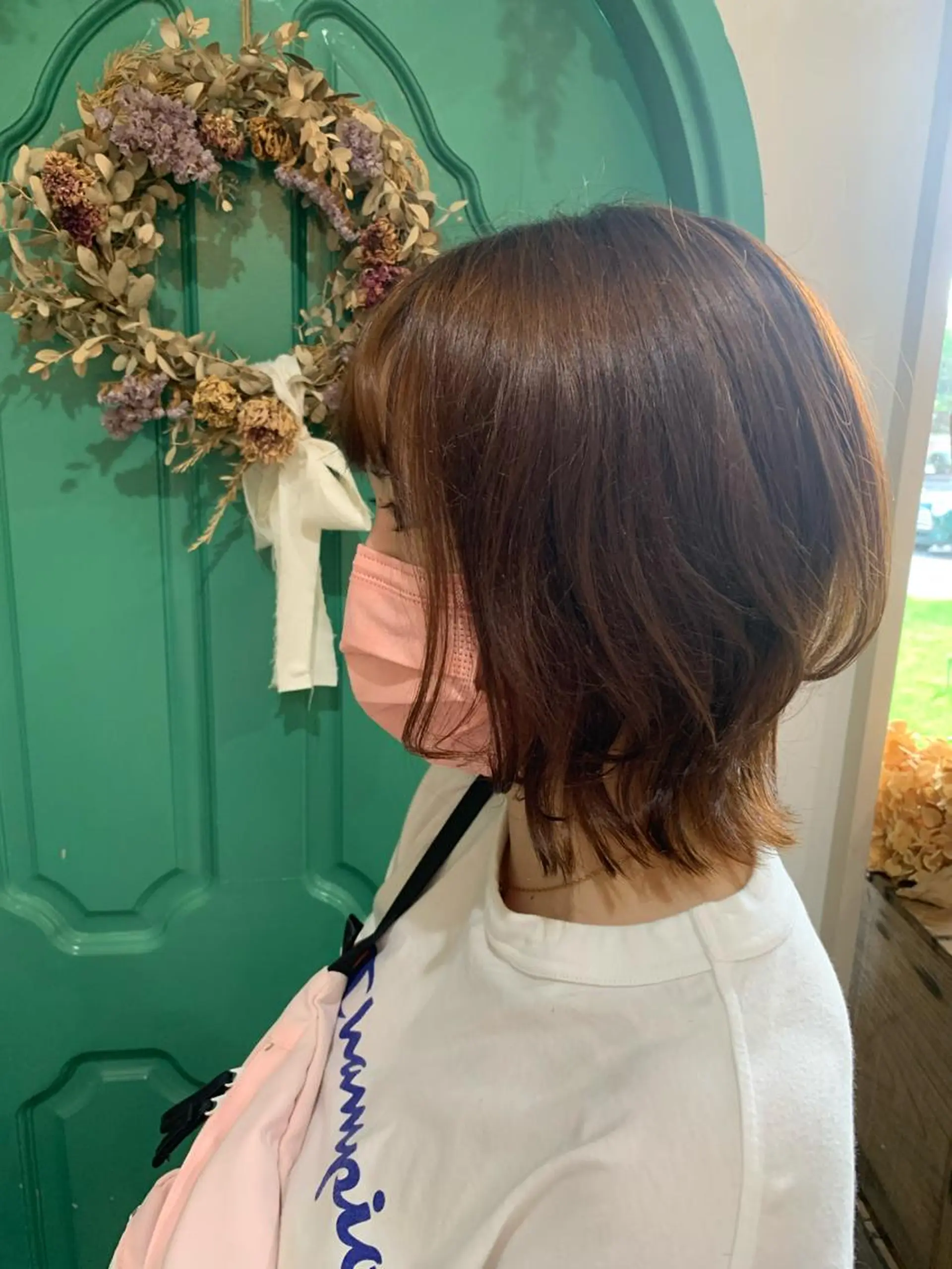 ショート カット 佐藤 美咲のヘアスタイル