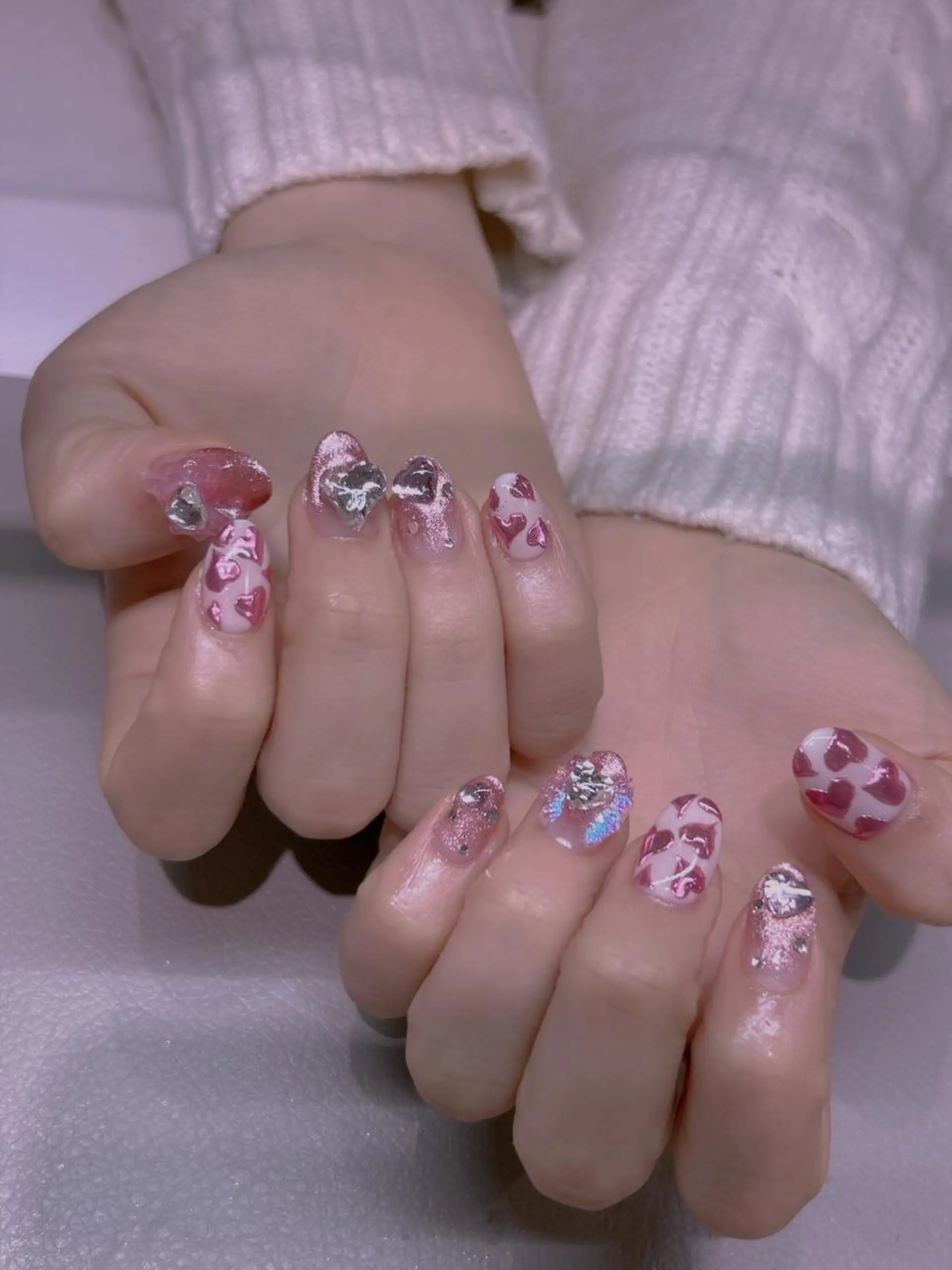 ネイル 長さだし専門店 M2　rikaのネイルデザイン