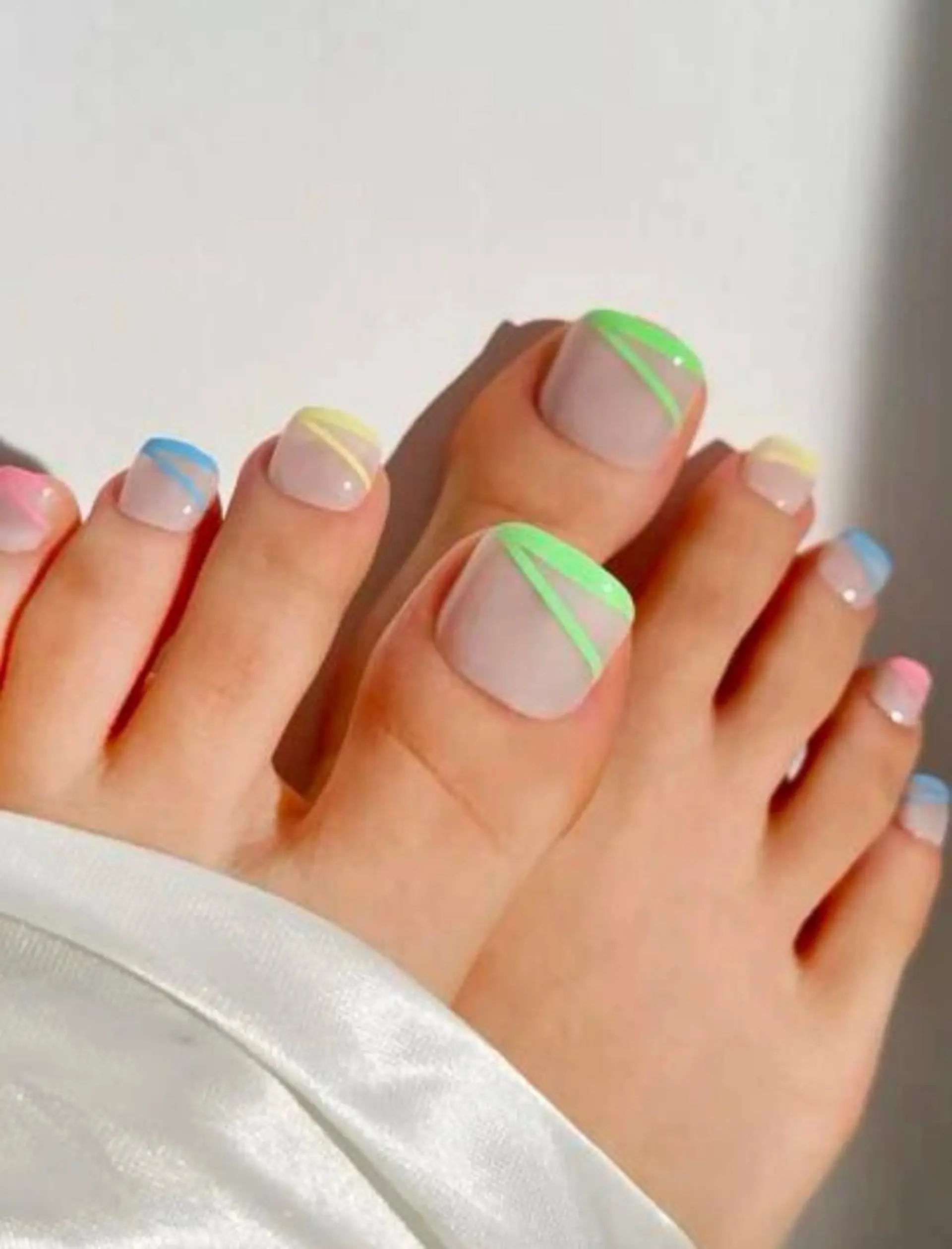 ネイル ジェルネイル パラジェル フットネイル PURE NAIL所属・PURE NAILのネイルデザイン