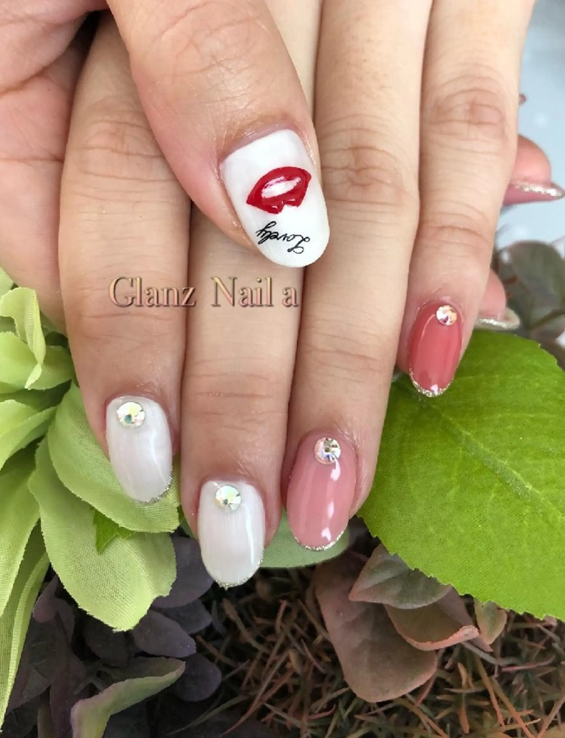ネイル アートネイル ぷっくりネイル Glanz  Nail aのネイルデザイン