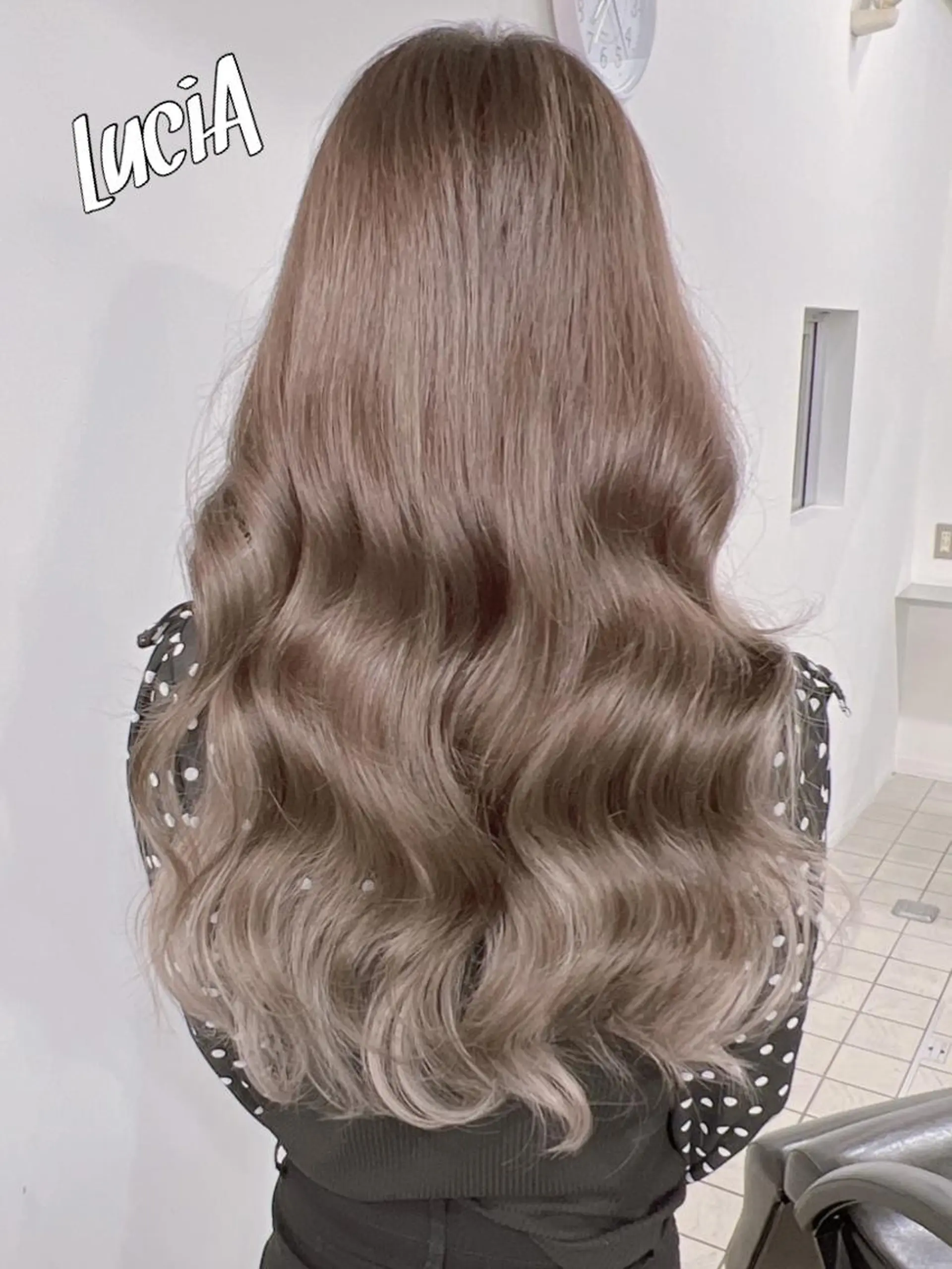 ロング カラー LuciA/エクステ カラーのヘアスタイル