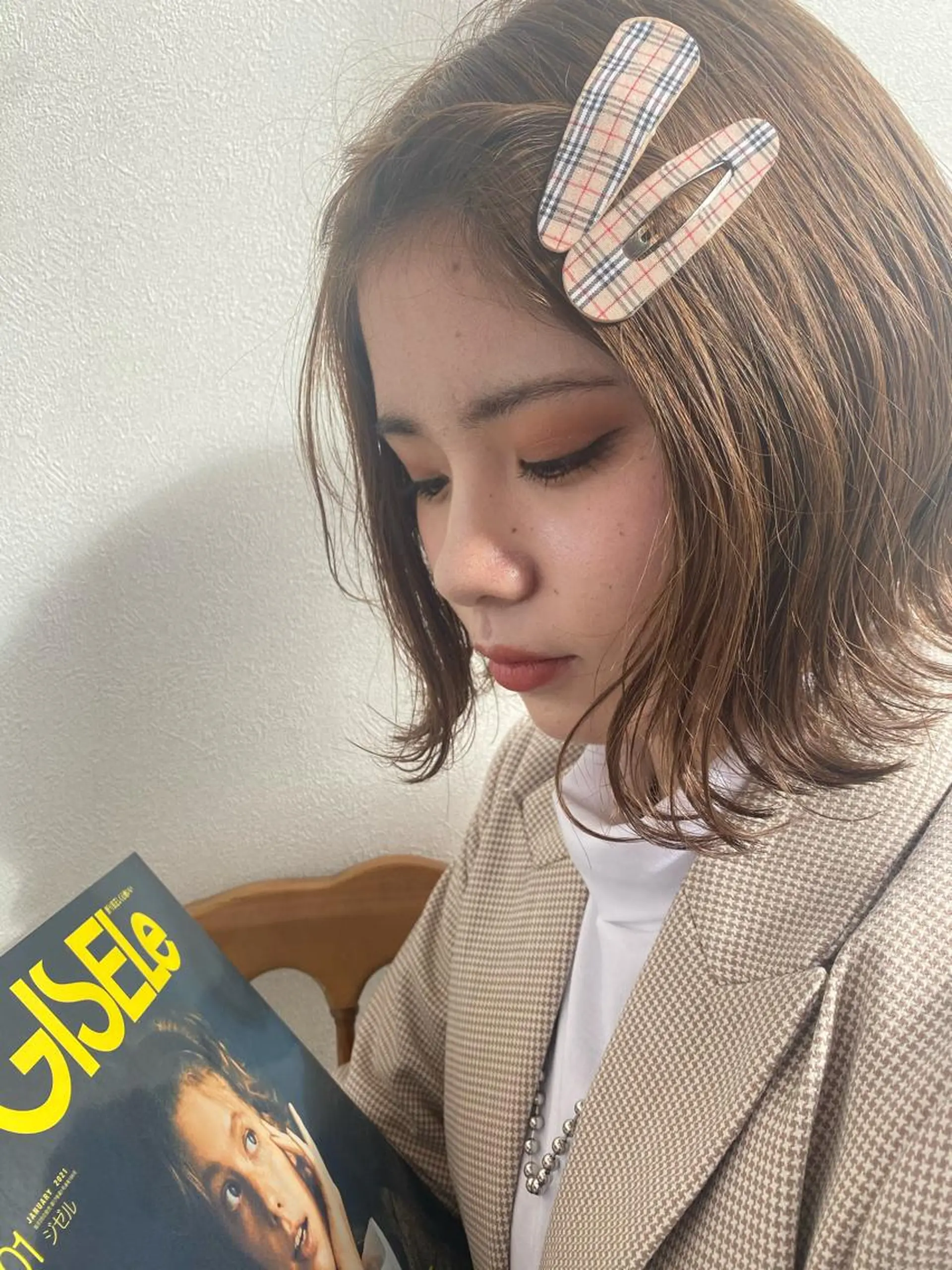 カラー ヘアカラー annuy🪐 HINAのヘアスタイル