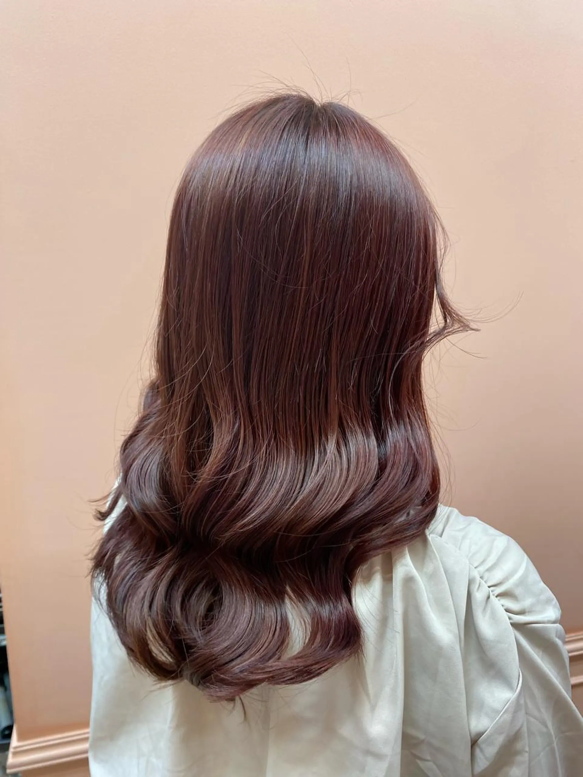 ロング カラー ブリーチ 韓国風モテヘア 🇰🇷aki♡のヘアスタイル