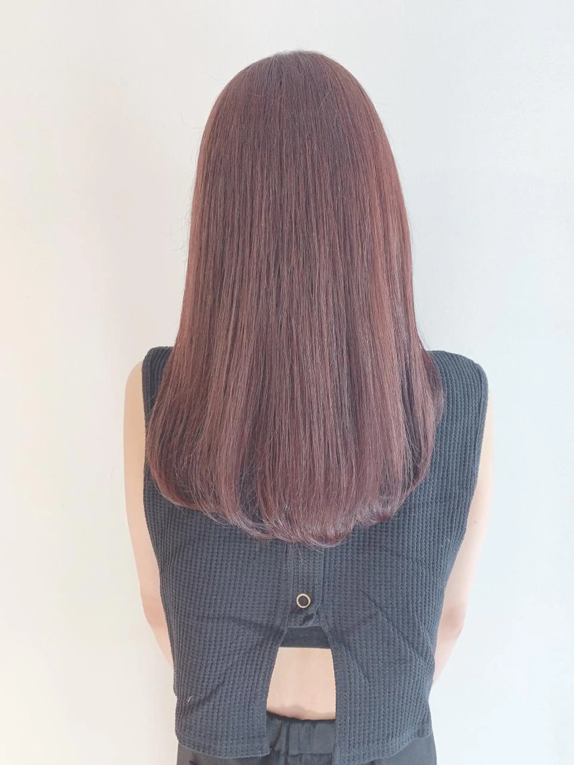 ロング カラー カット ヘアカラー なりたいが叶う ながしまじゅんきのヘアスタイル