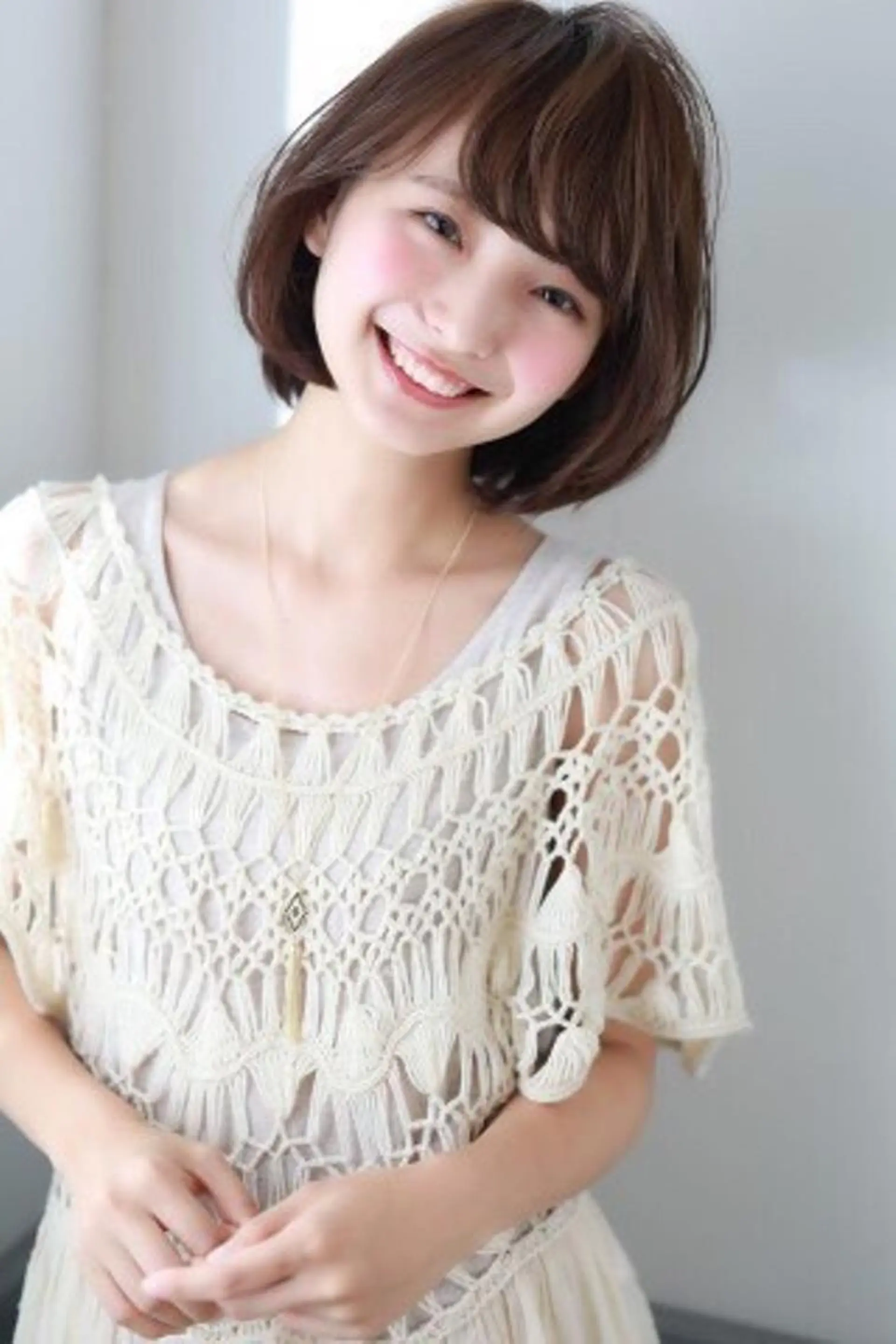 ミディアム カラー マツエク・マツパ 🤎ベージュカラー 🐶メンズパーマのヘアスタイル