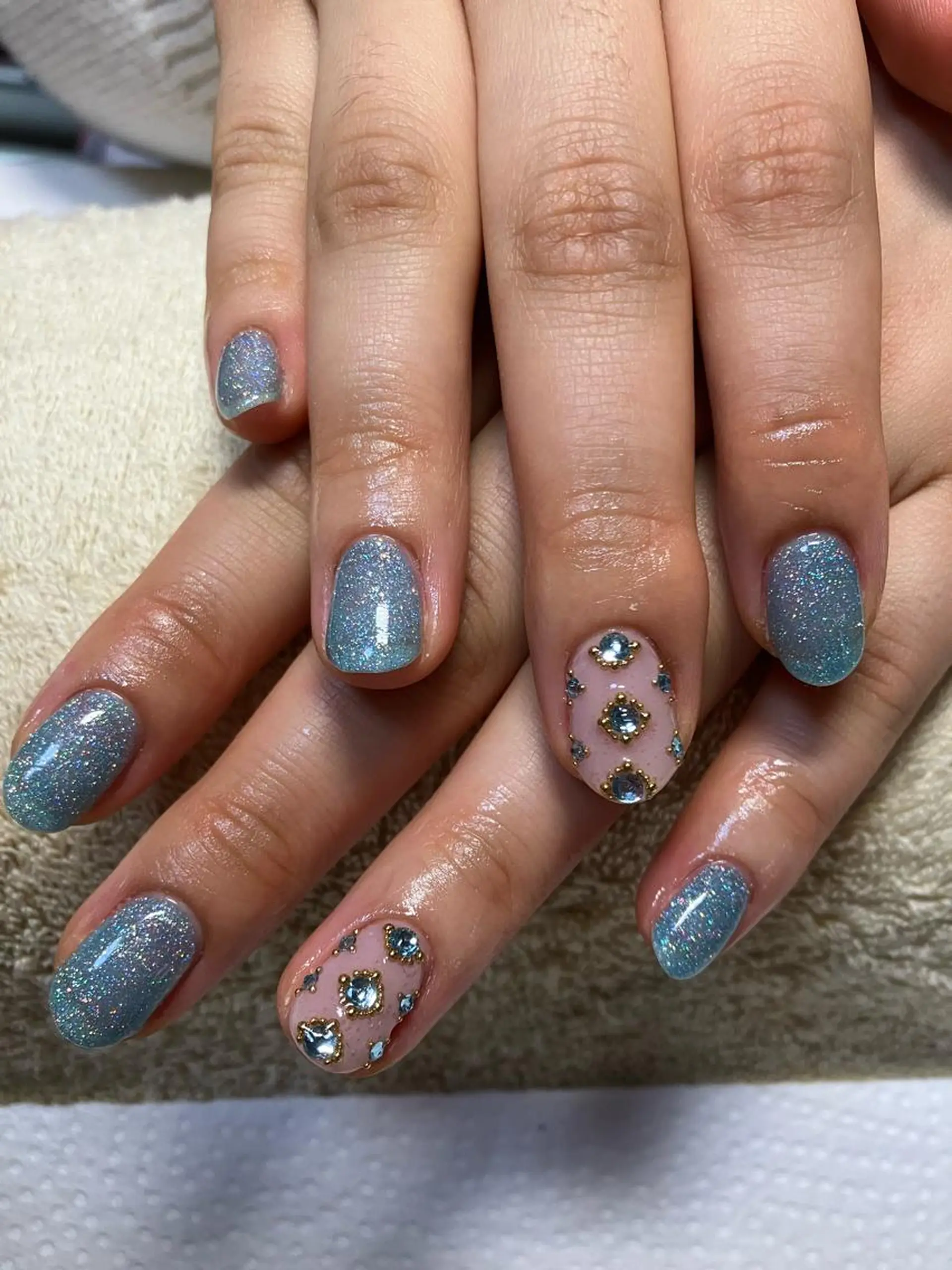 ネイル rukianail 新里のネイルデザイン