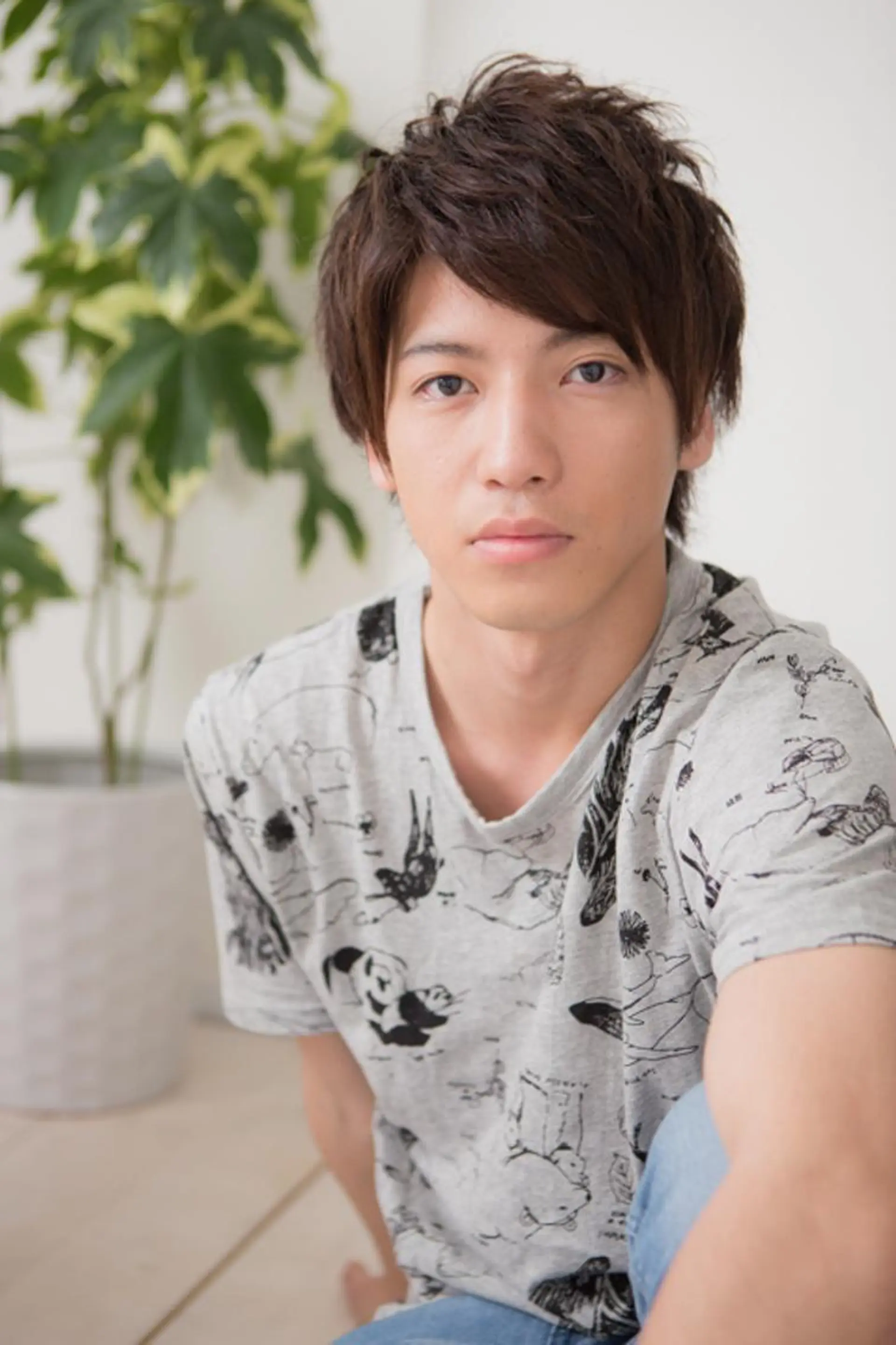 ミディアム カラー パーマ 透明感カラー 小顔カット ✨hair make flencia✂️✨のヘアスタイル